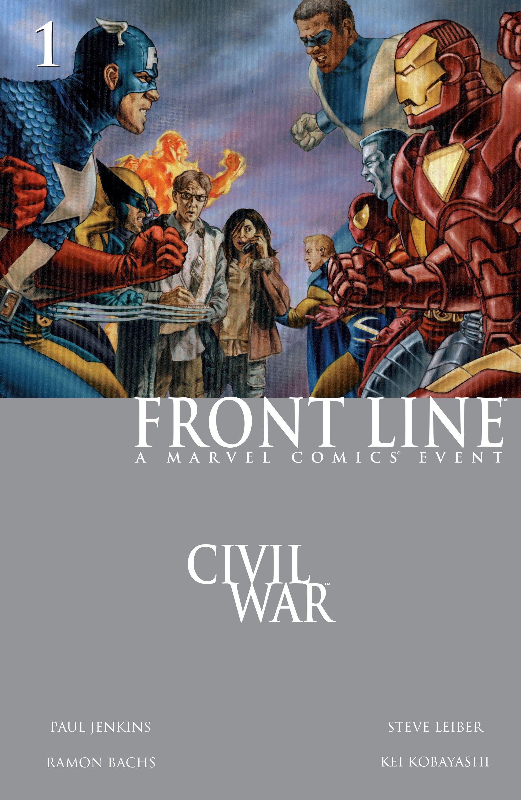 Read online Civil War: Front Line comic -  Issue #1 - 1
