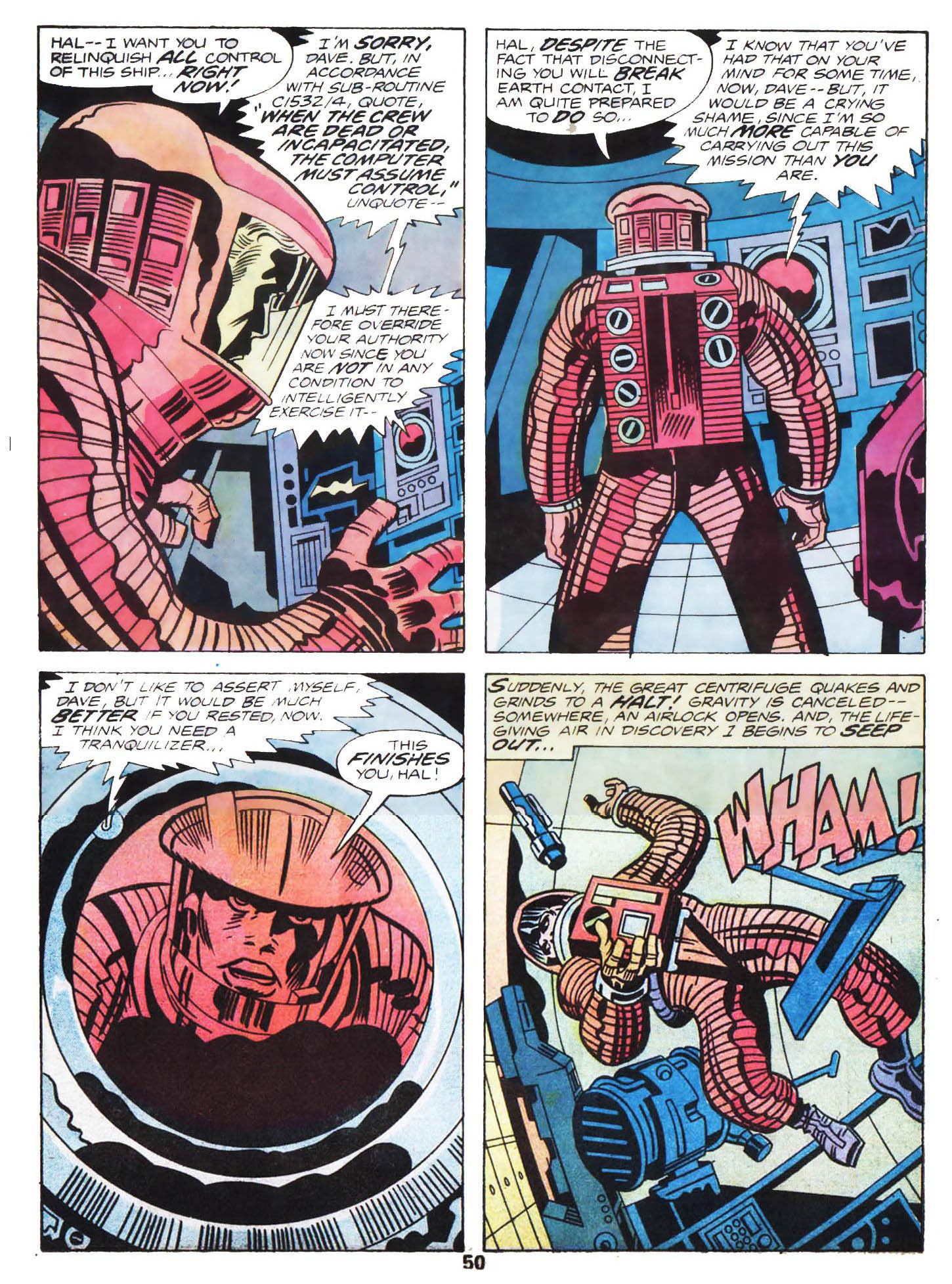 Read online 2001: A Space Odyssey [Marvel Treasury Special] comic -  Issue #2001: A Space Odyssey [Marvel Treasury Special] Full - 48