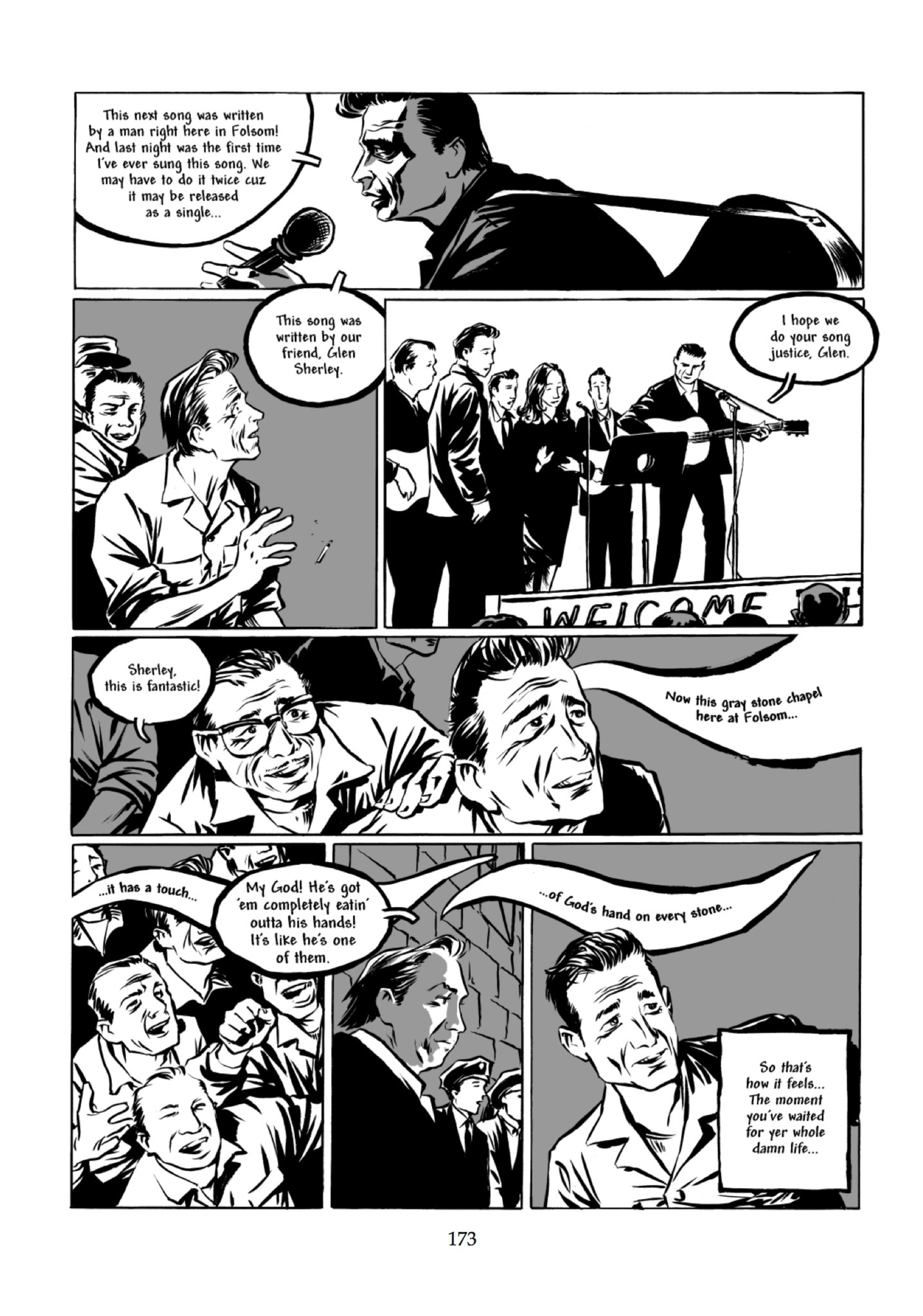 Read online Johnny Cash: I See a Darkness comic -  Issue # TPB - 168