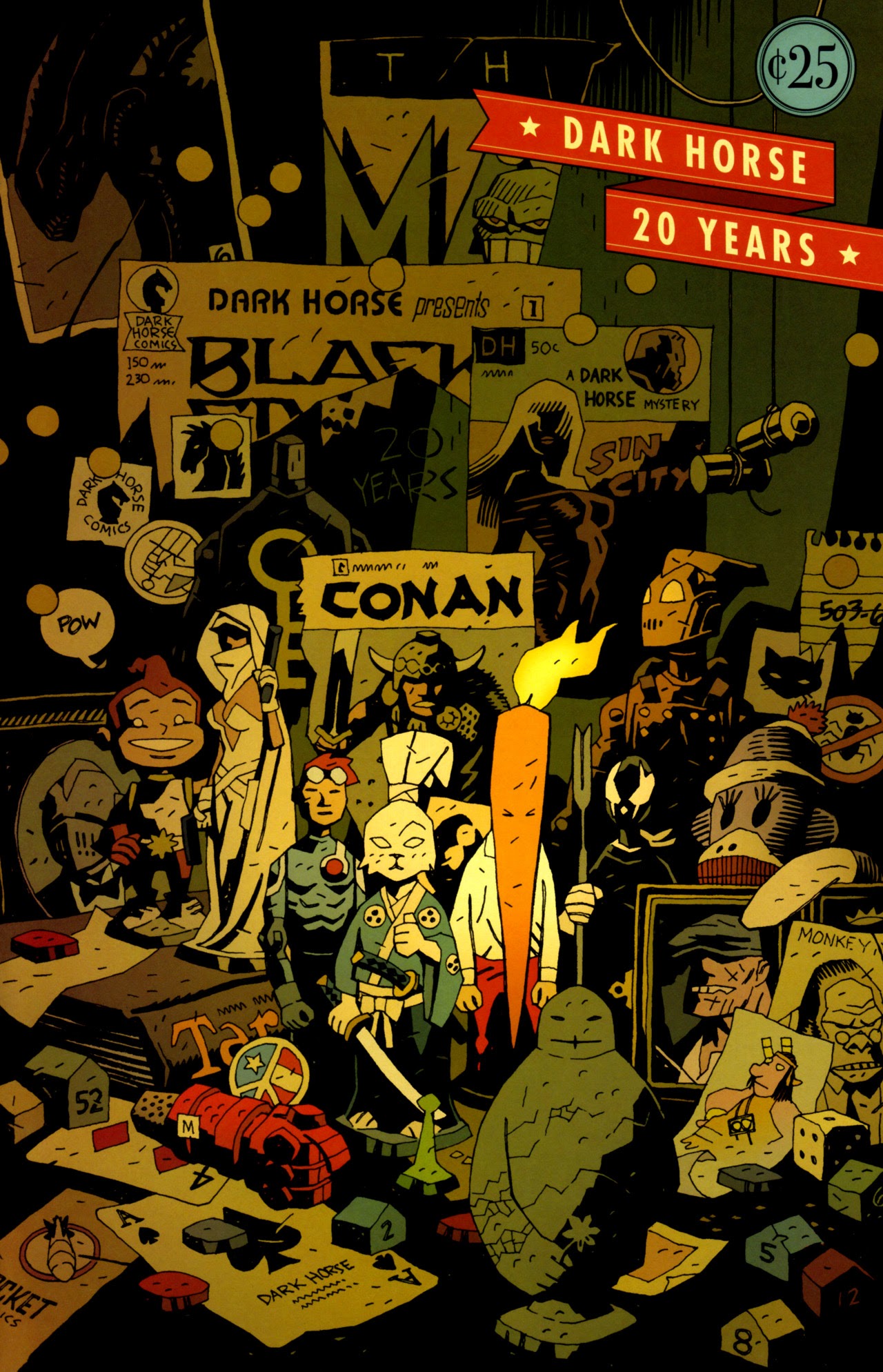 Read online Dark Horse: Twenty Years comic -  Issue # Full - 1