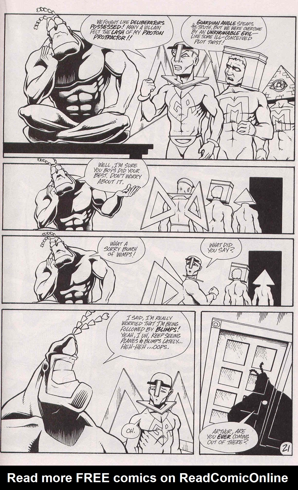 Read online The Tick: Big Blue Destiny comic -  Issue #4 - 22