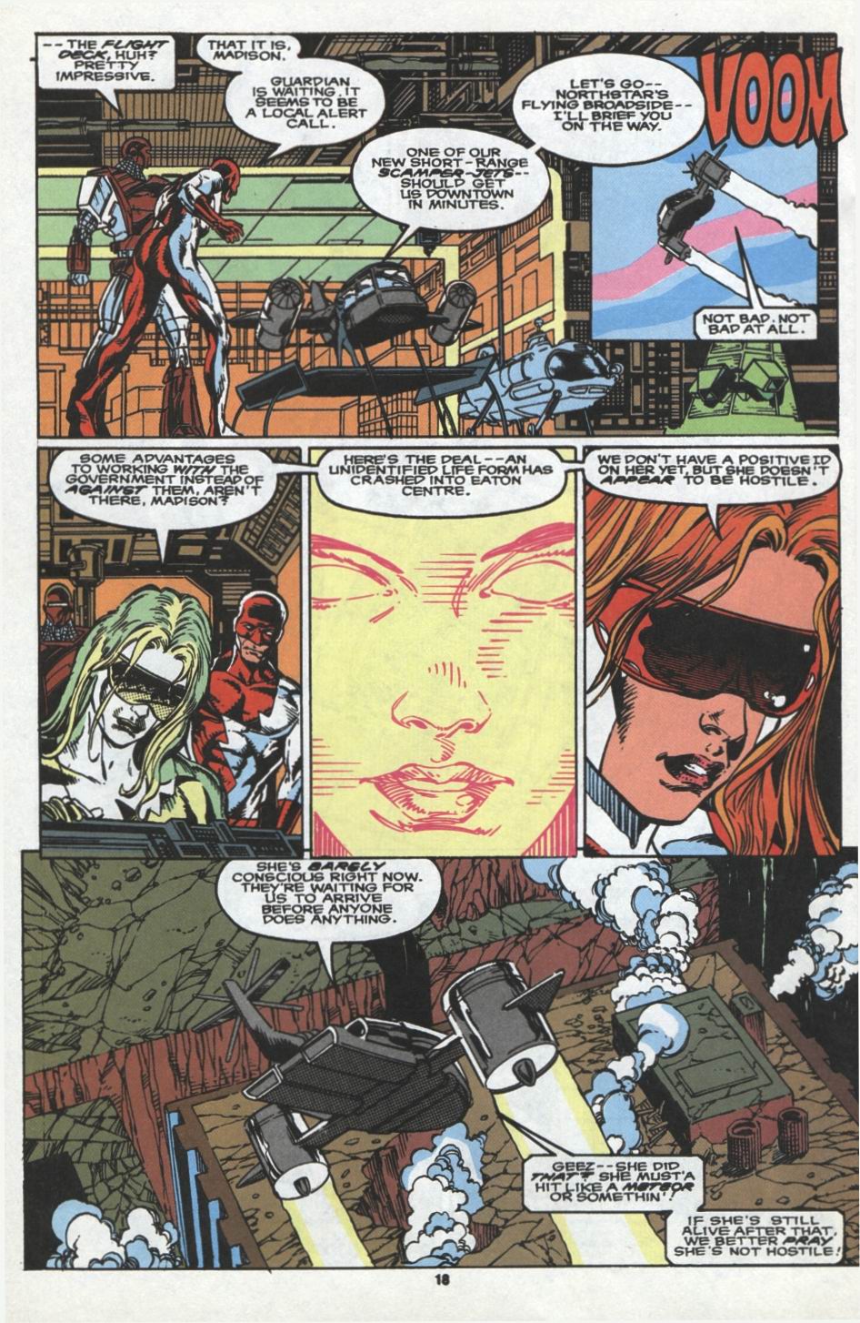 Read online Alpha Flight (1983) comic -  Issue #97 - 15