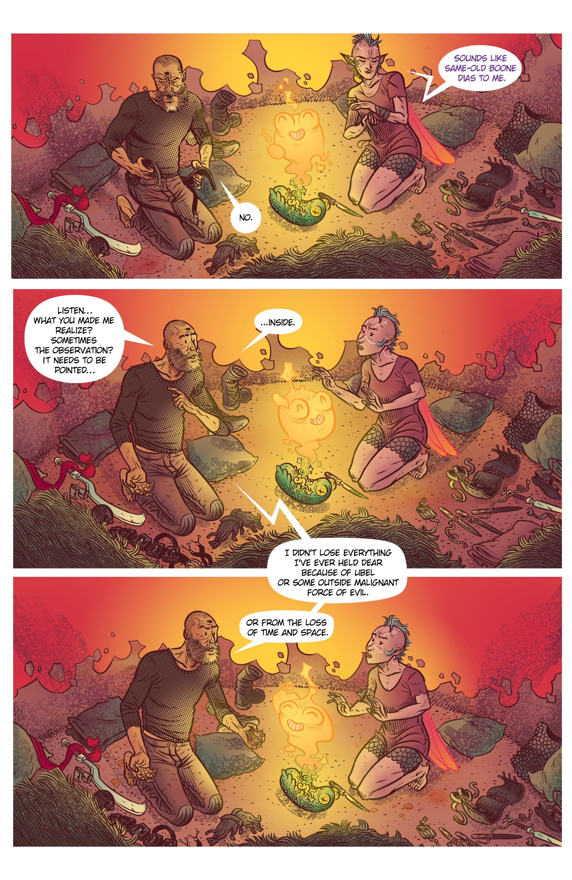 Read online Ether: The Disappearance of Violet Bell comic -  Issue # _TPB - 106