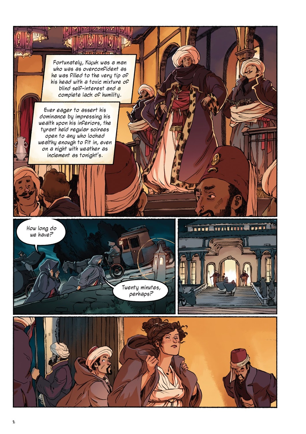 Read online Delilah Dirk and the Pillars of Hercules comic -  Issue # TPB (Part 1) - 7