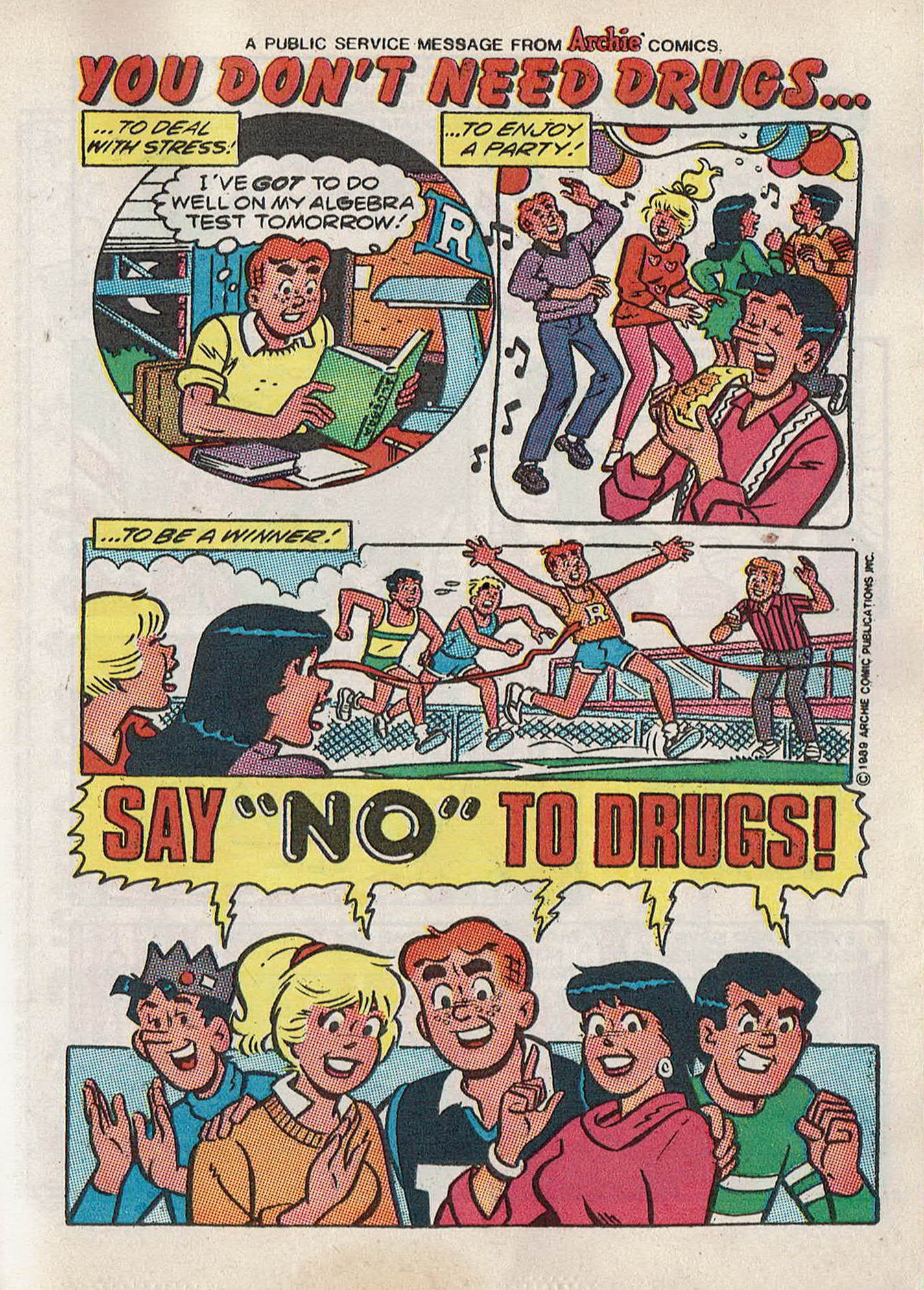 Read online Jughead Jones Comics Digest comic -  Issue #59 - 65