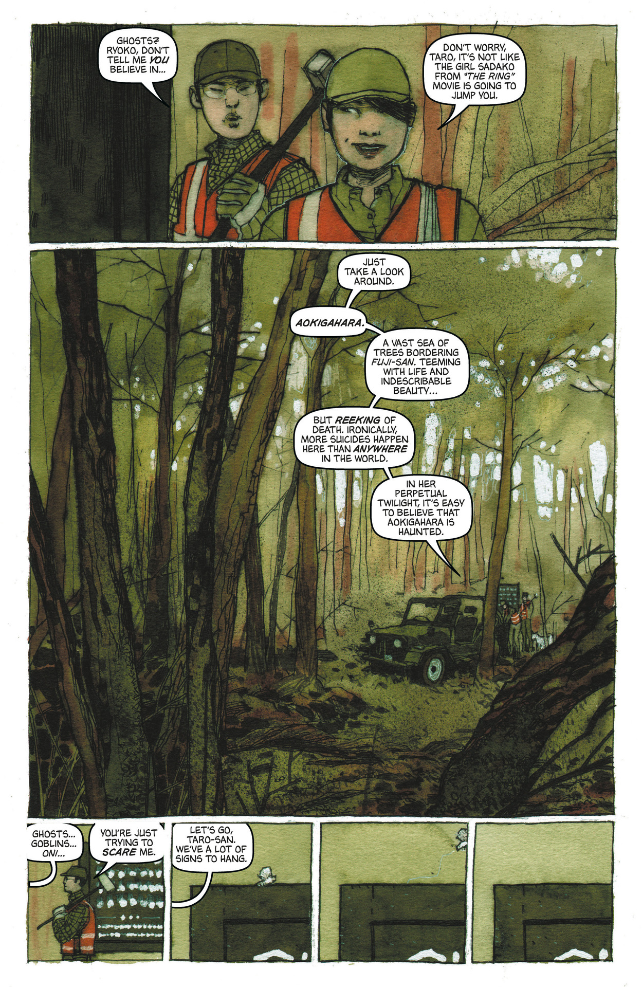 Read online The Suicide Forest comic -  Issue #1 - 7