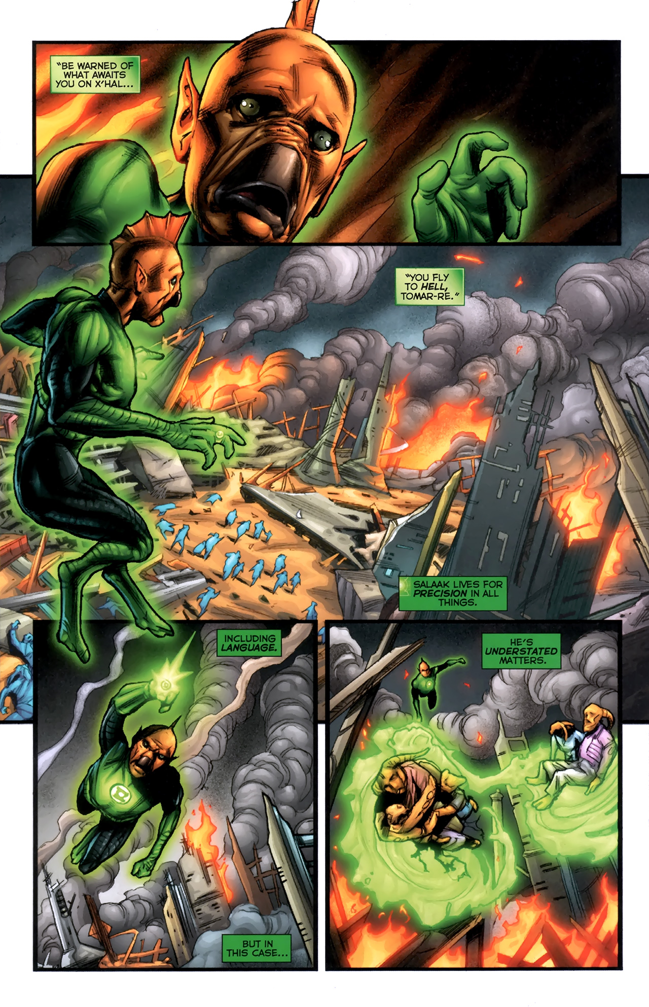 Read online Green Lantern Movie Prequel: Tomar-Re comic -  Issue # Full - 5