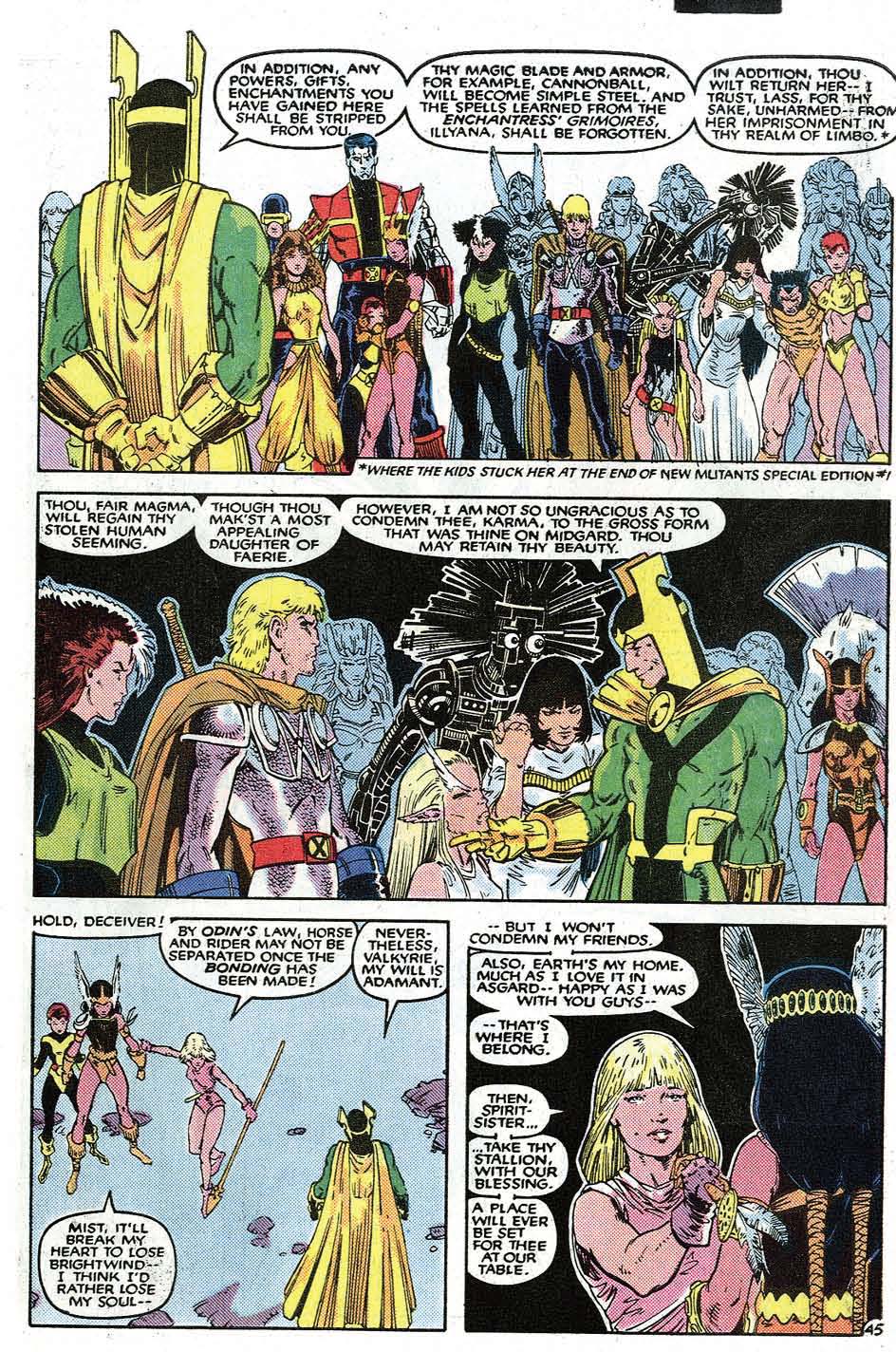 Read online X-Men Annual comic -  Issue #9 - 47