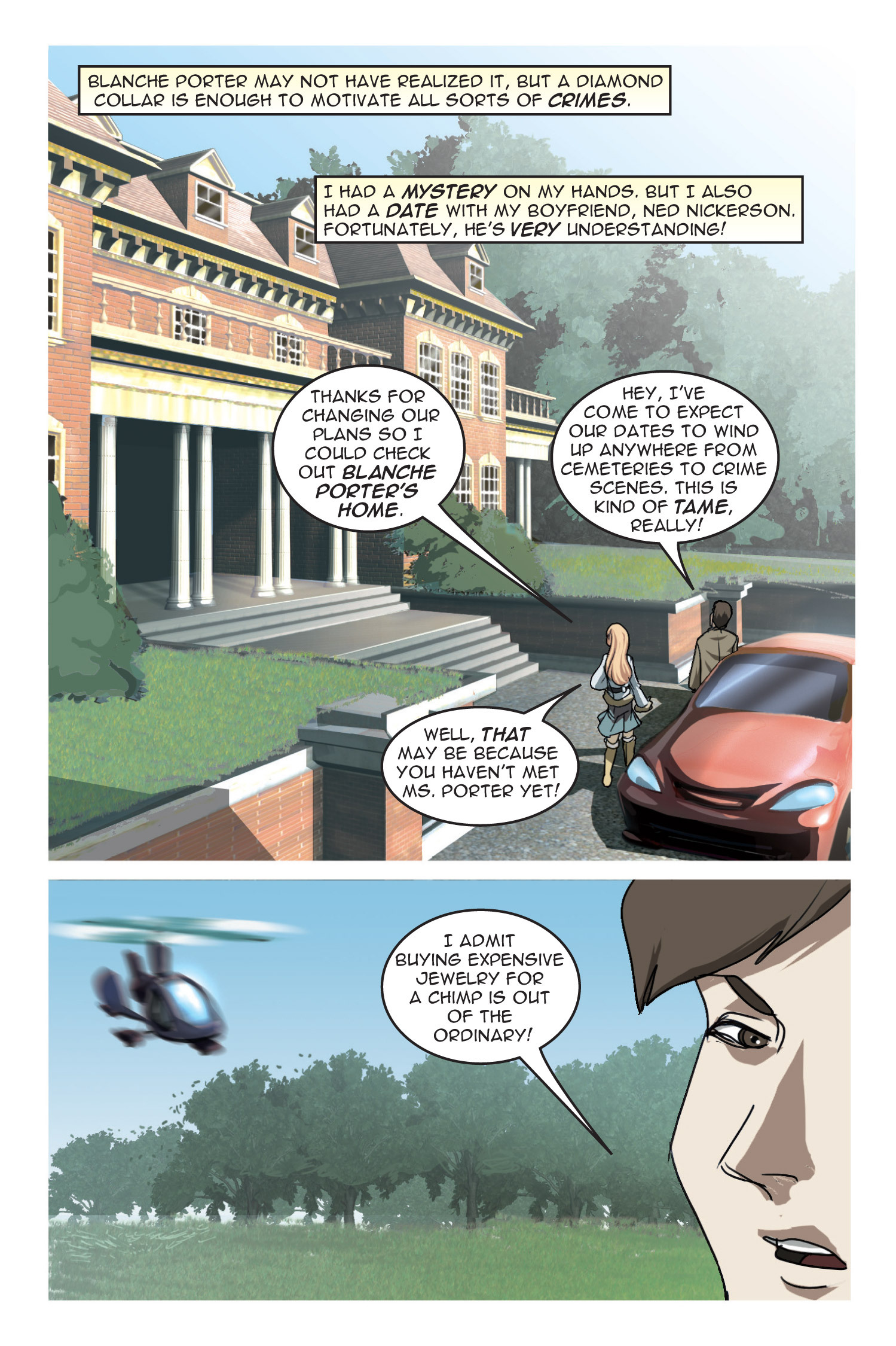 Read online Nancy Drew comic -  Issue #6 - 14