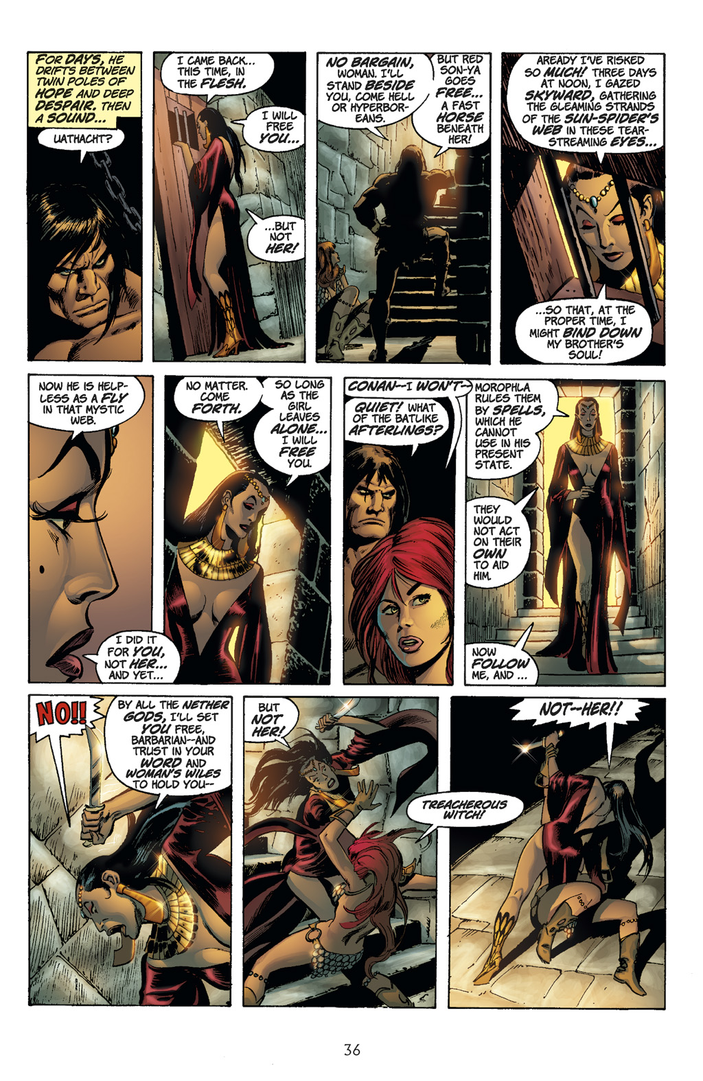 Read online The Chronicles of Conan comic -  Issue # TPB 7 (Part 1) - 35