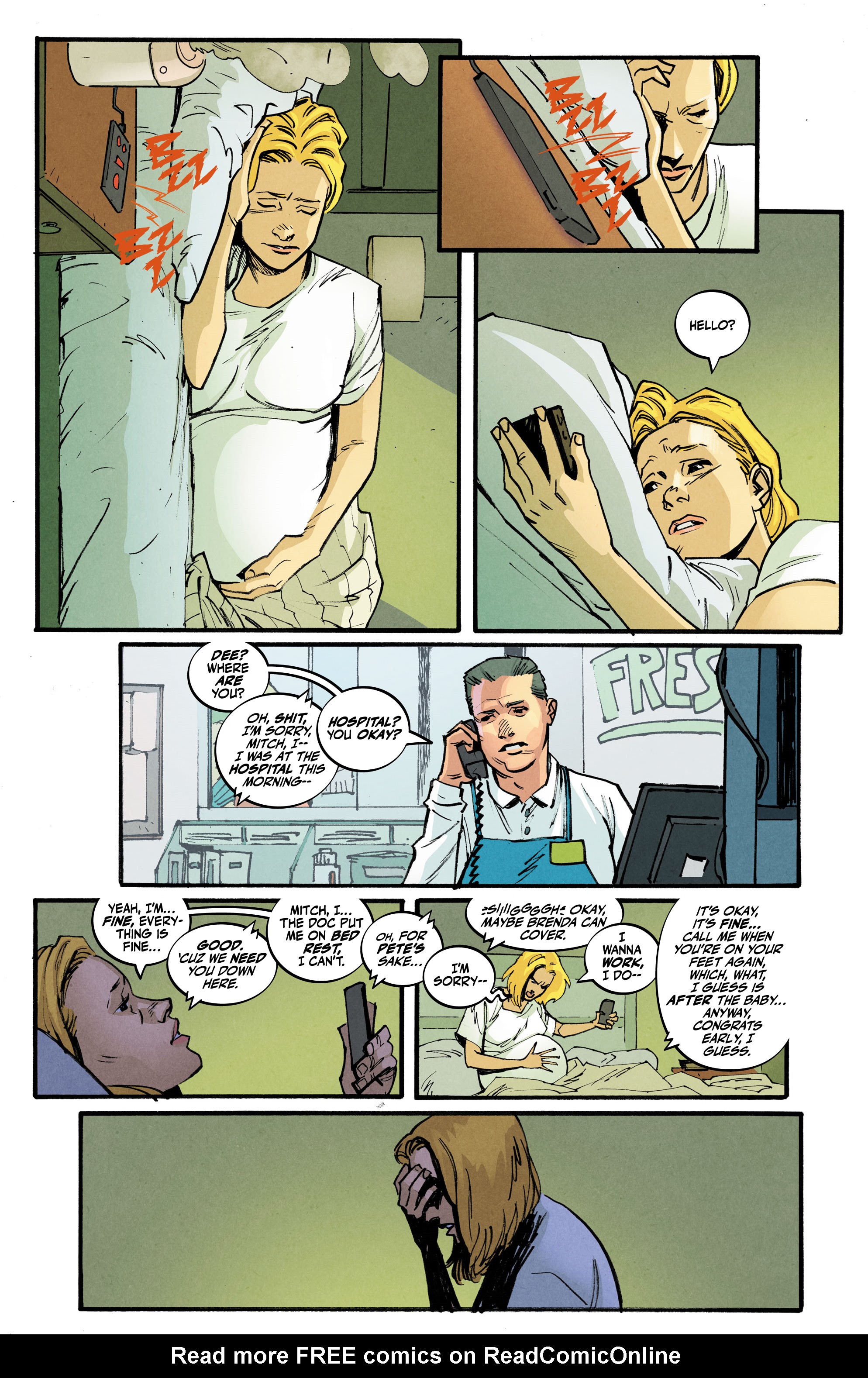 Read online The Blue Flame comic -  Issue #8 - 15