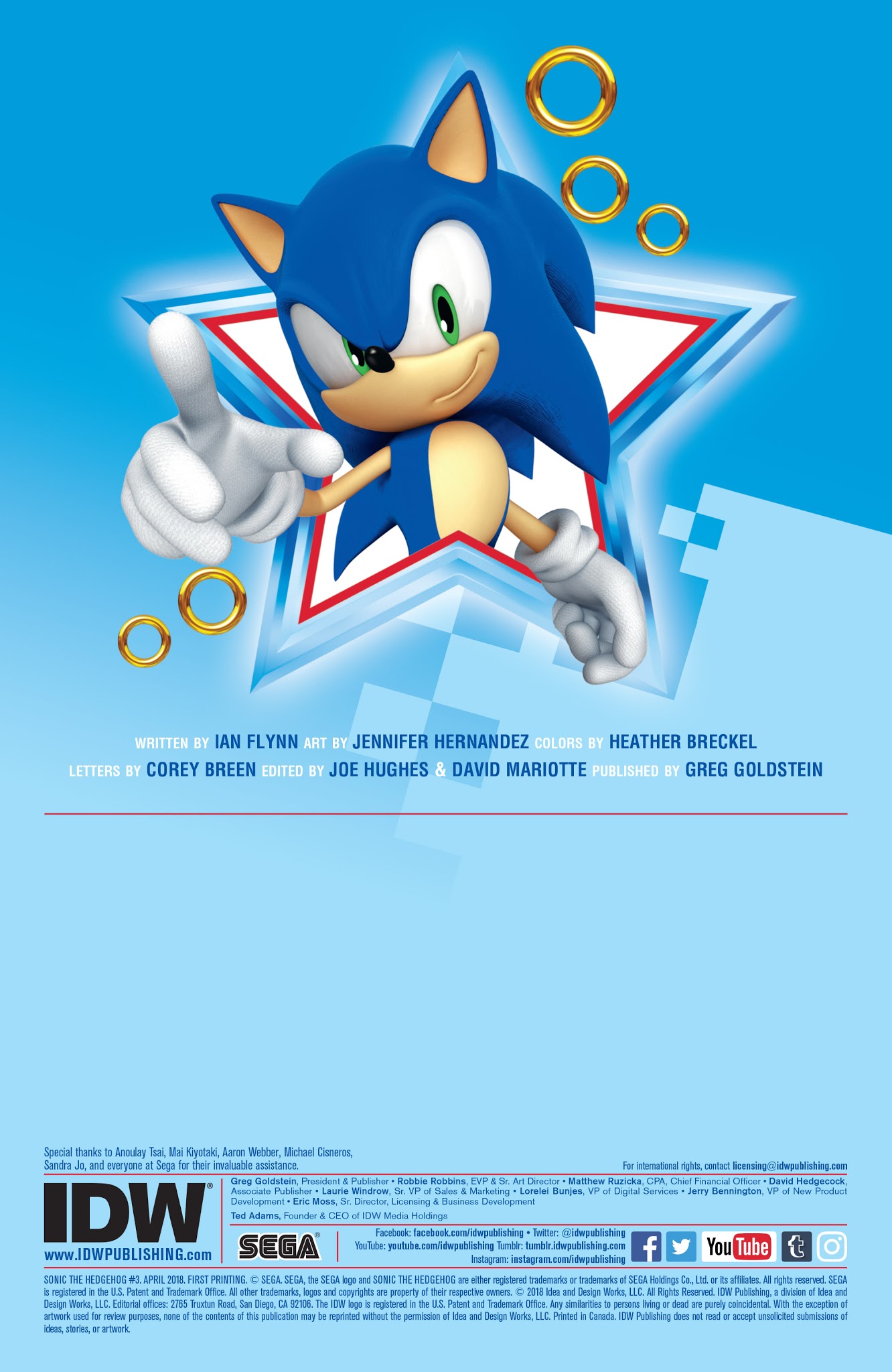 Read online Sonic the Hedgehog (2018) comic -  Issue #3 - 2