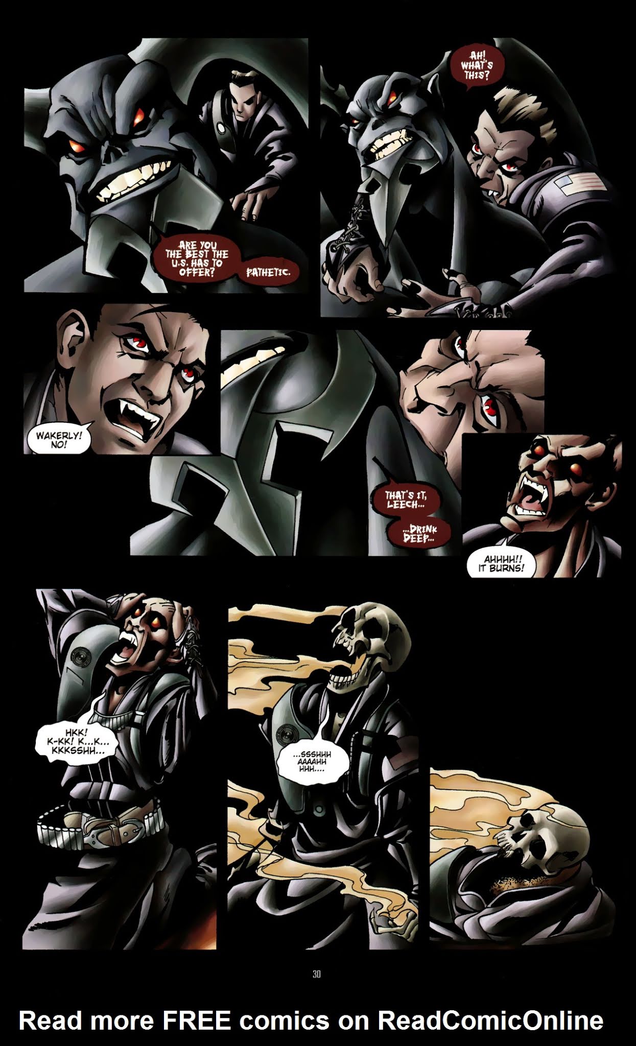 Read online CVO : Covert Vampiric Operations -- 100-Page Spectacular comic -  Issue # TPB - 32