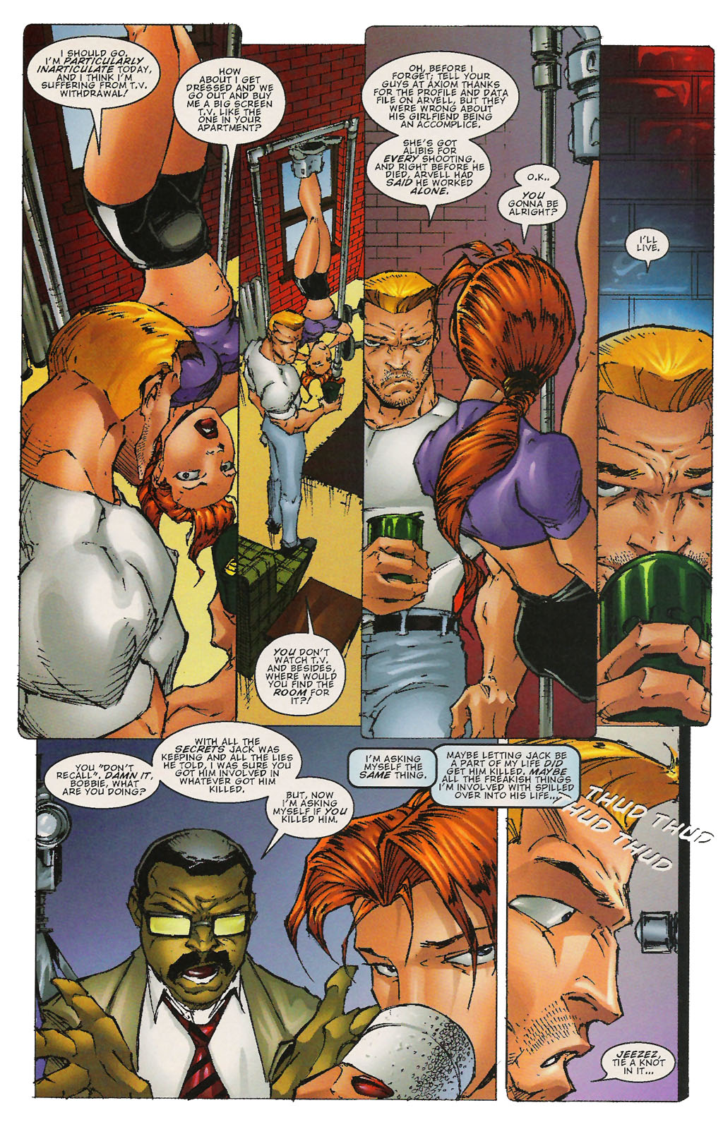 Read online Pitt Crew comic -  Issue #2 - 16