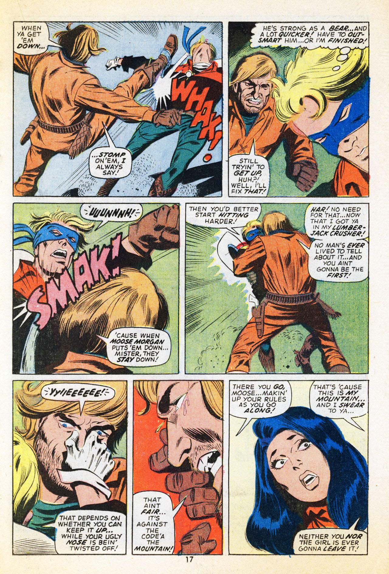 Read online The Outlaw Kid (1970) comic -  Issue #15 - 19