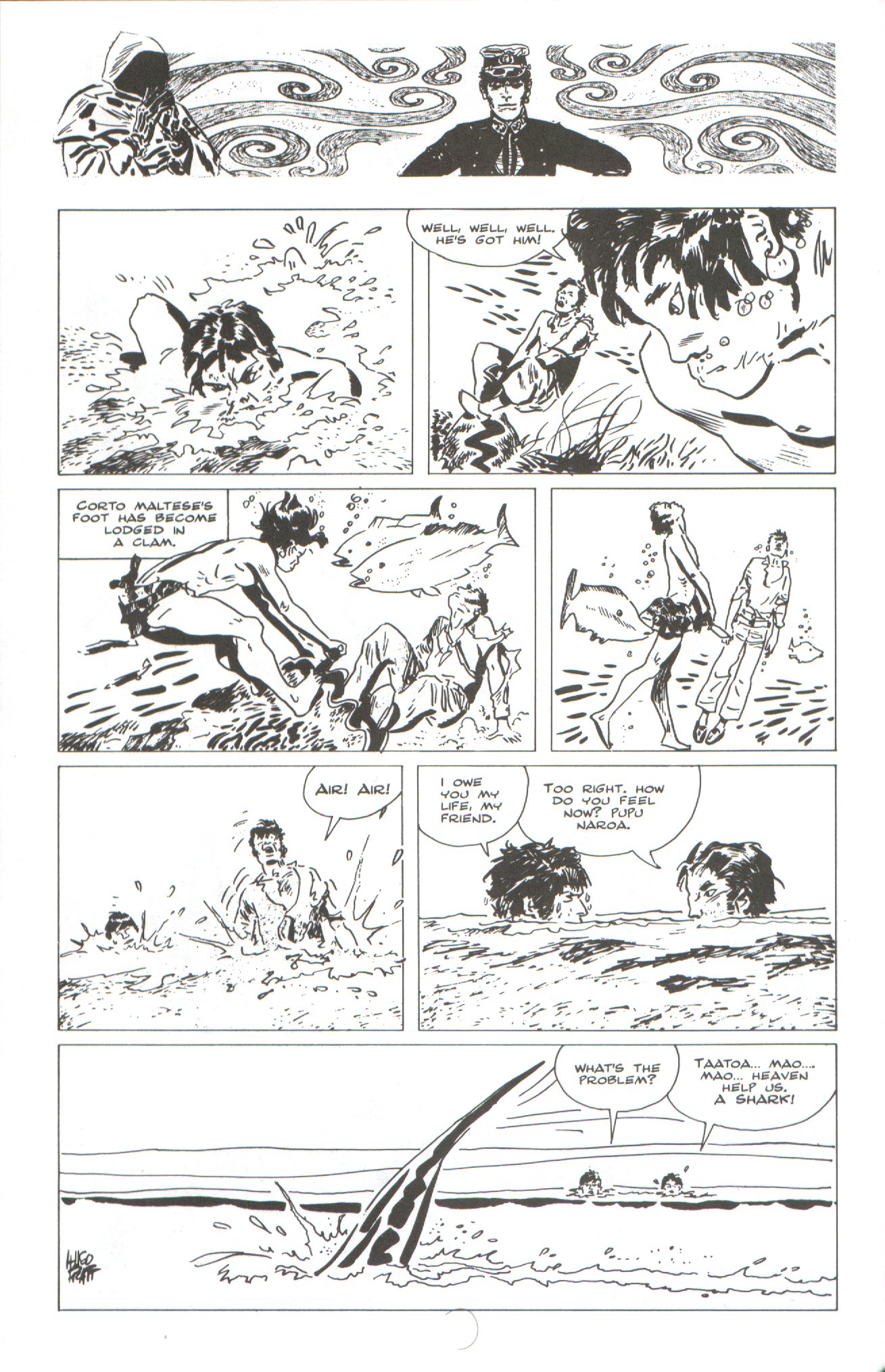 Read online Corto Maltese: Ballad of the Salt Sea comic -  Issue #3 - 20