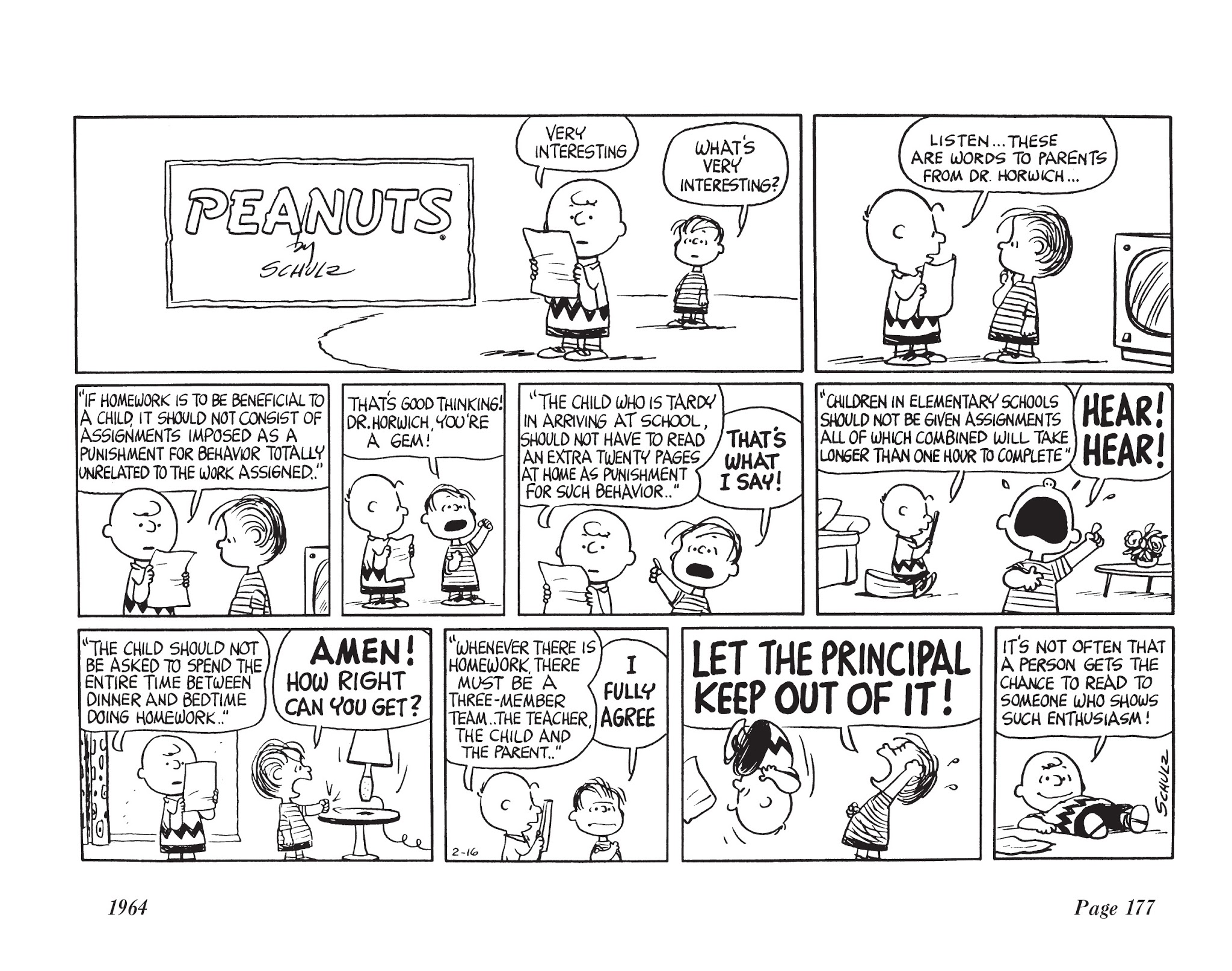 Read online The Complete Peanuts comic -  Issue # TPB 7 - 188
