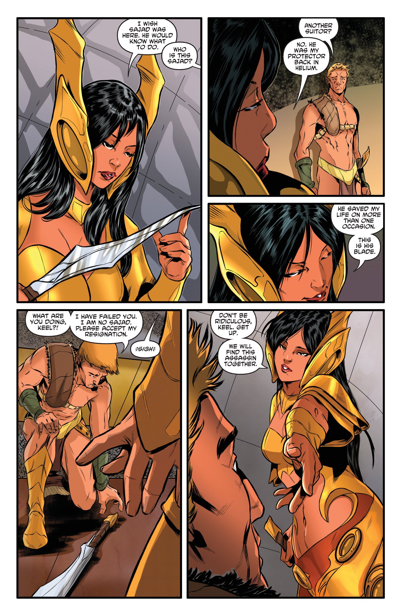 Read online Dejah Thoris, Volume 2 comic -  Issue #7 - 10
