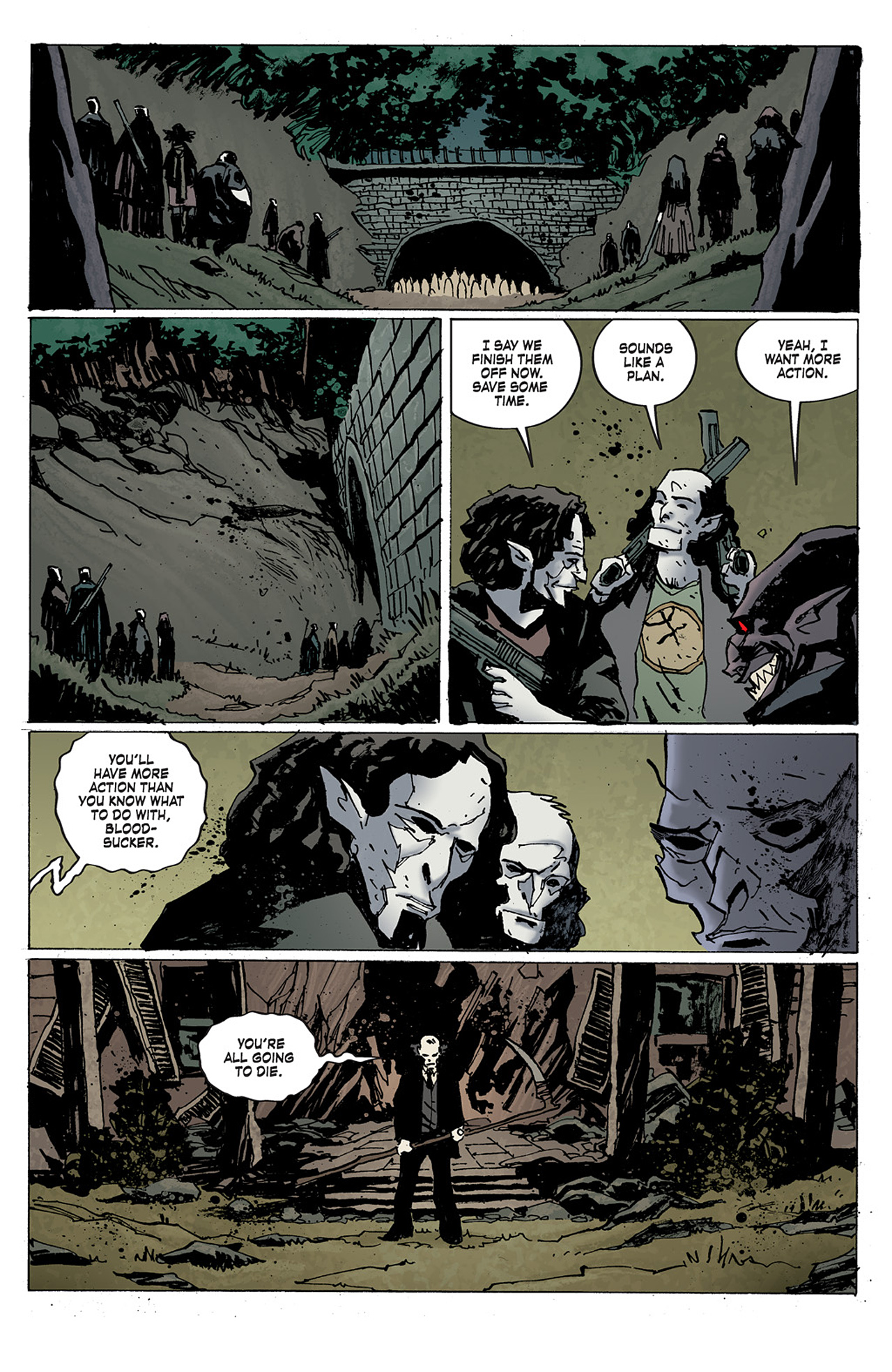 Read online Criminal Macabre: Final Night - The 30 Days of Night Crossover comic -  Issue #3 - 22