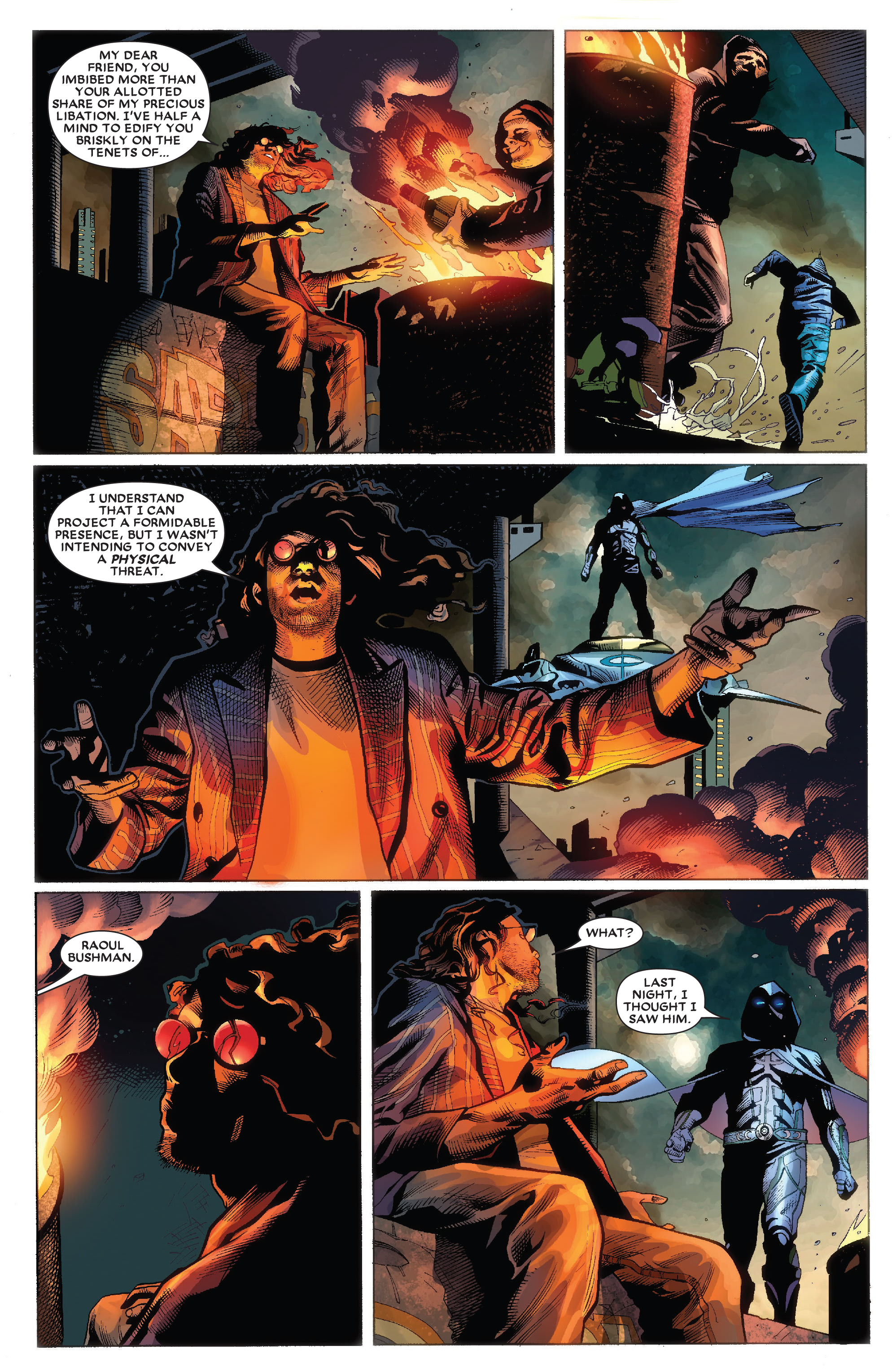 Read online Moon Knight by Huston, Benson & Hurwitz Omnibus comic -  Issue # TPB (Part 10) - 3