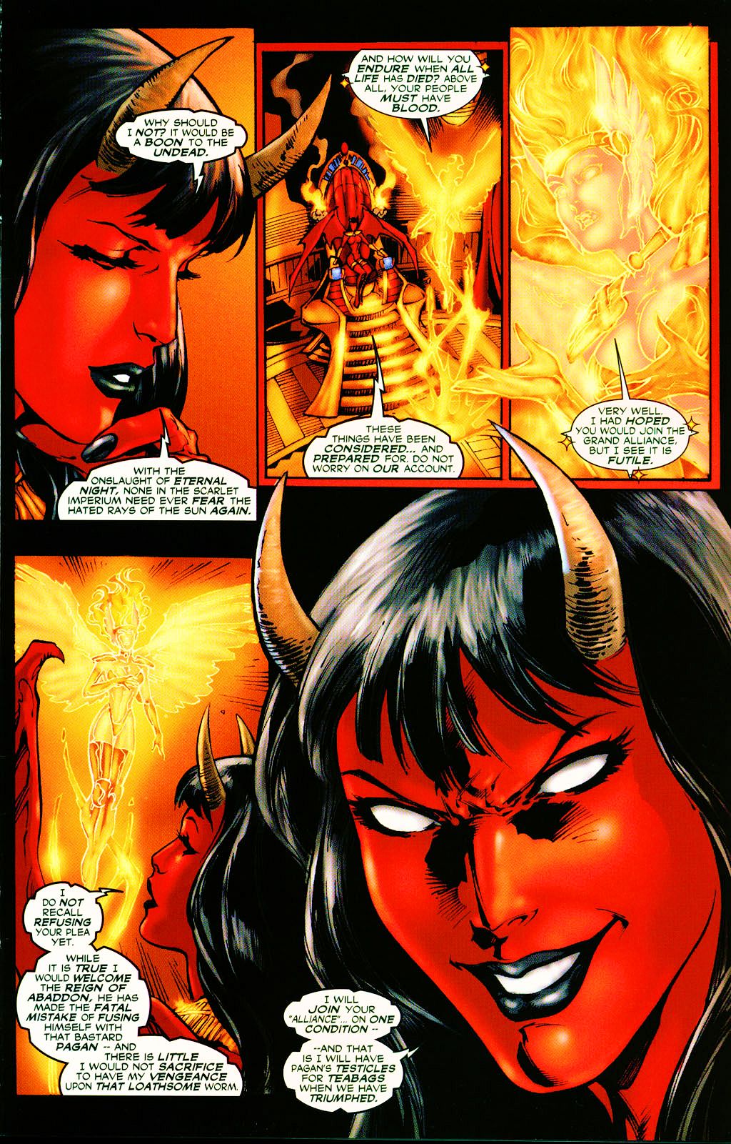 Read online Lady Death: Tribulation comic -  Issue #4 - 5