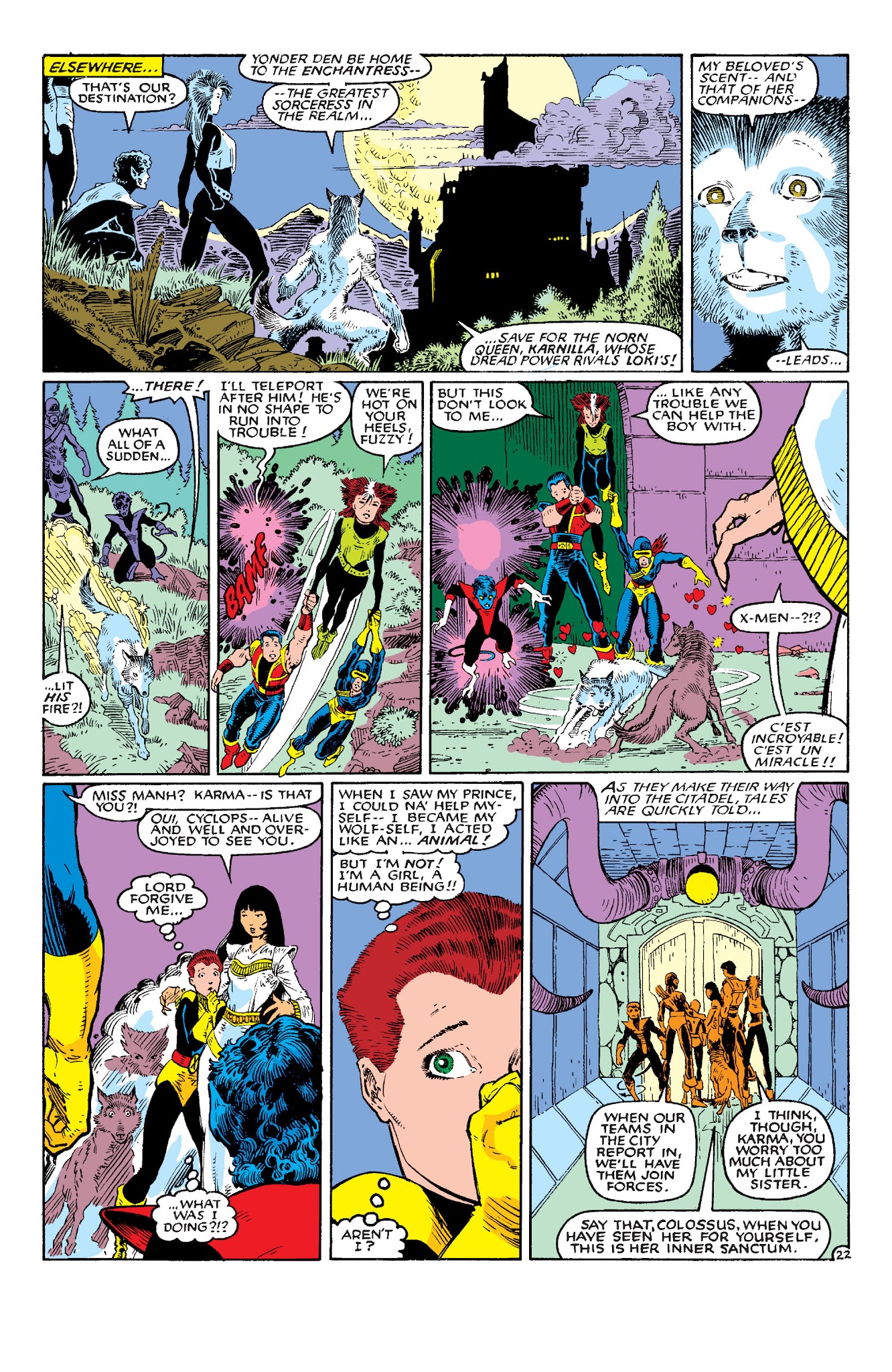 Read online New Mutants Classic comic -  Issue # TPB 5 - 92