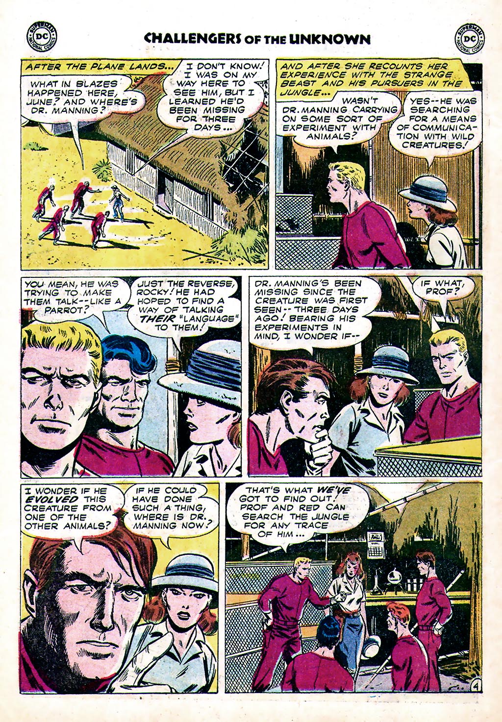 Challengers of the Unknown (1958) Issue #10 #10 - English 6