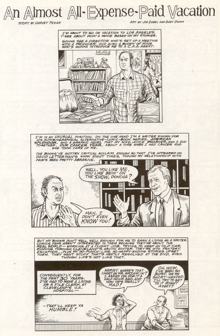 American Splendor: Odds & Ends issue Full - Page 21