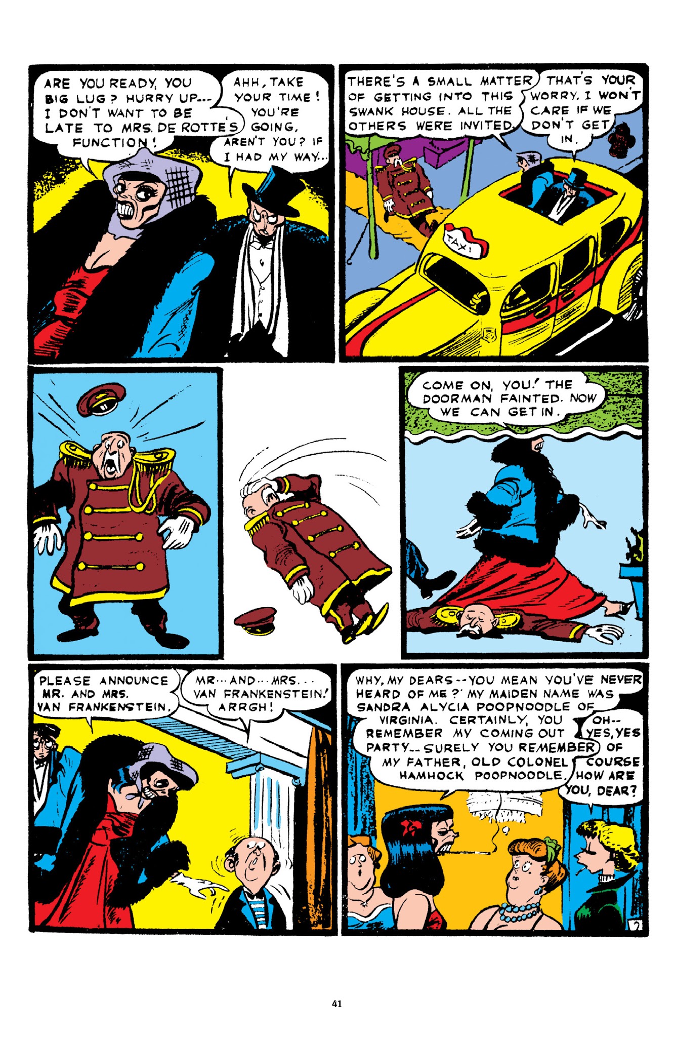 Read online Frankenstein: The Mad Science of Dick Briefer comic -  Issue # TPB - 42