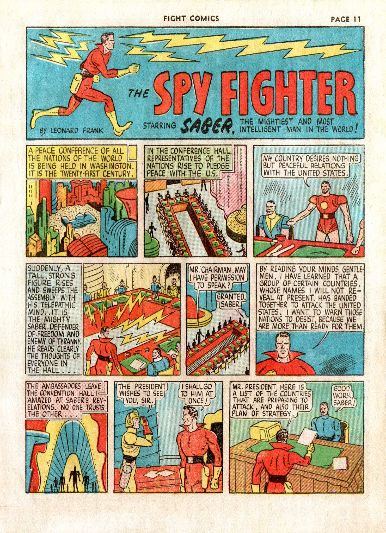 Read online Fight Comics comic -  Issue #7 - 14