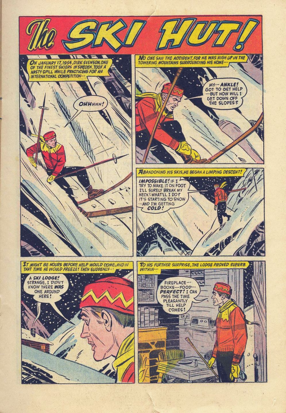 Read online Adventures Into The Unknown comic -  Issue #86 - 13