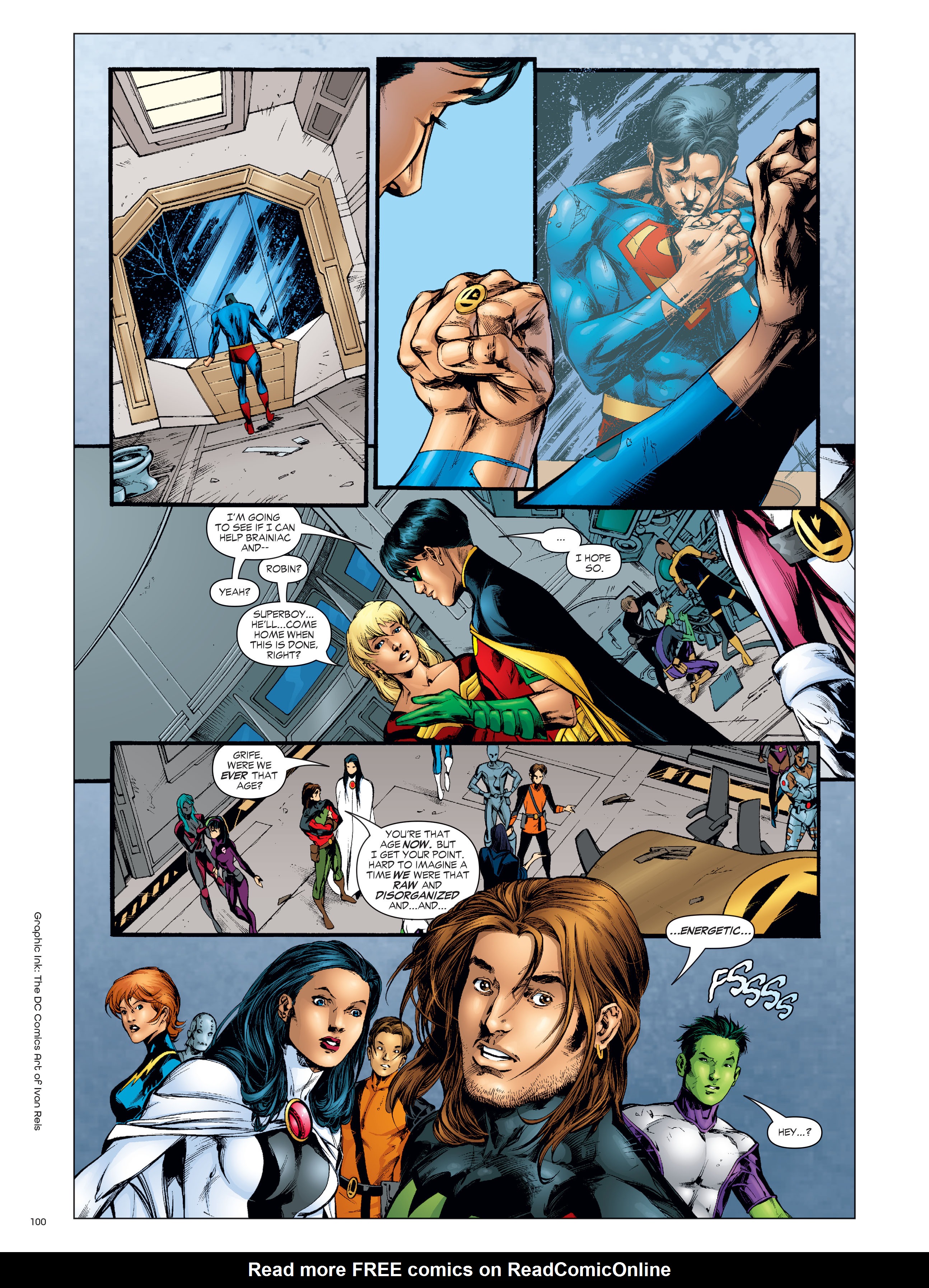 Read online Graphic Ink: The DC Comics Art of Ivan Reis comic -  Issue # TPB (Part 1) - 98
