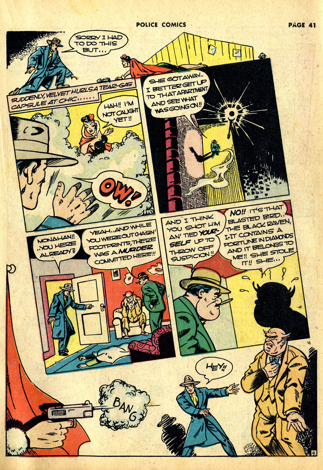 Read online Police Comics comic -  Issue #10 - 44