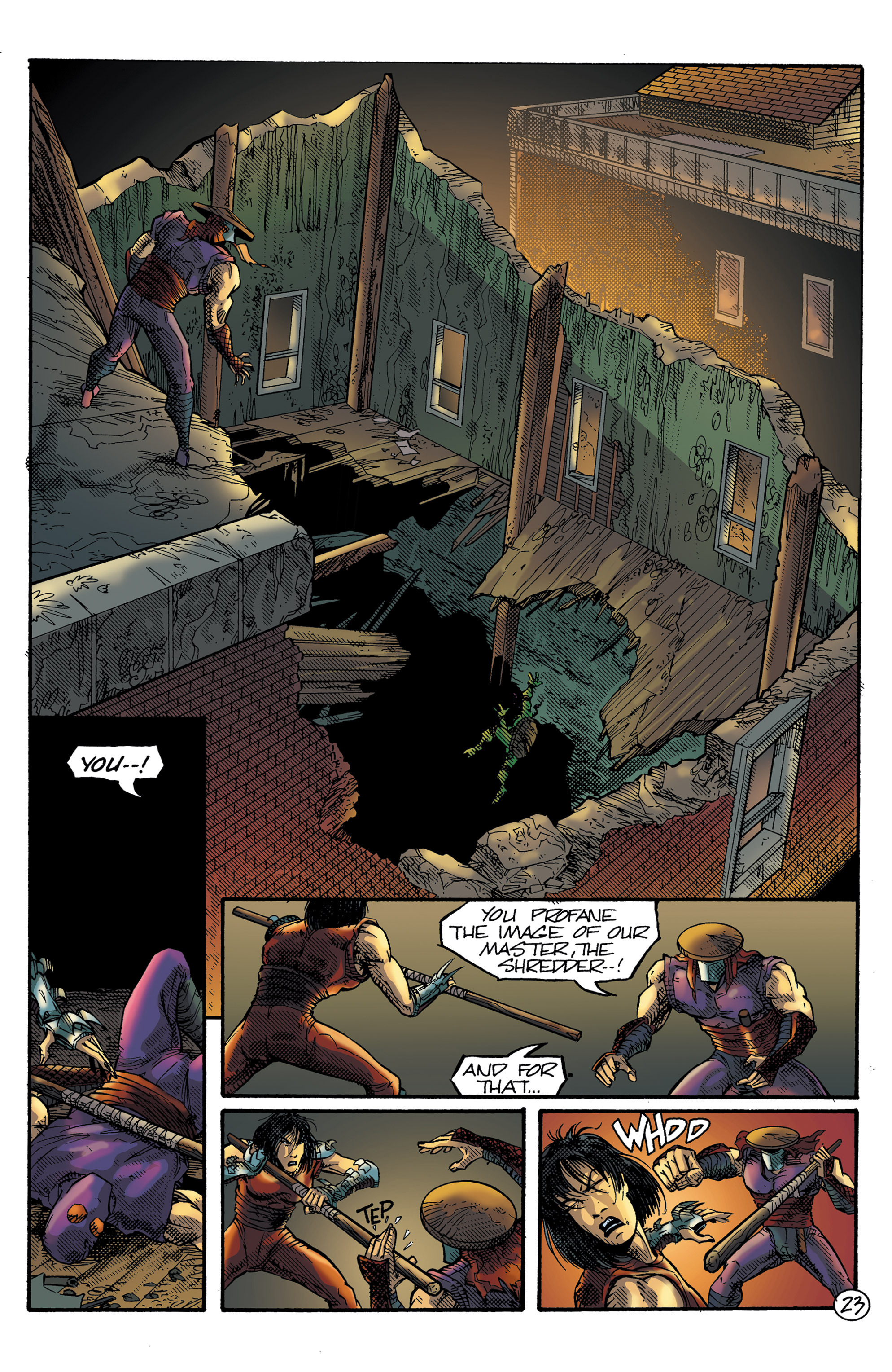 Read online Teenage Mutant Ninja Turtles Color Classics (2015) comic -  Issue #13 - 25