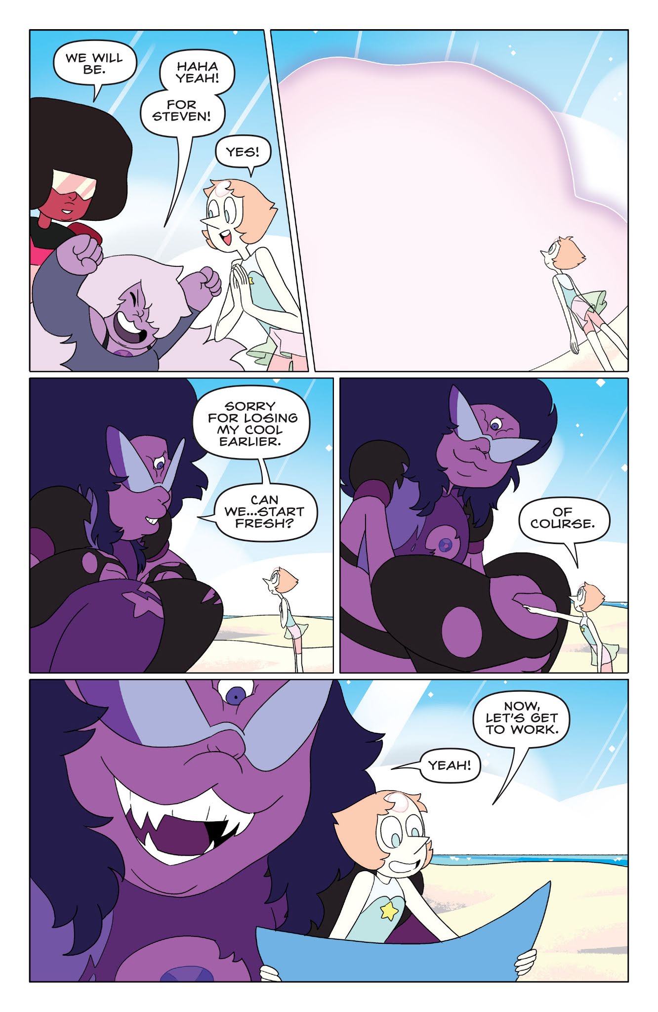 Read online Steven Universe Ongoing comic -  Issue #19 - 21