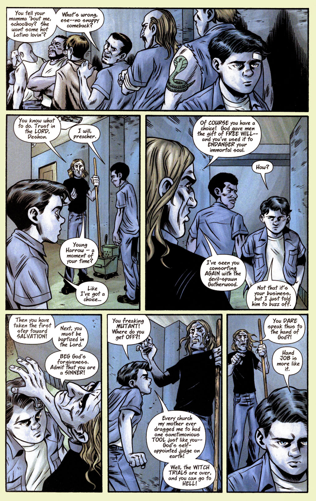 Read online Hard Time comic -  Issue #4 - 13