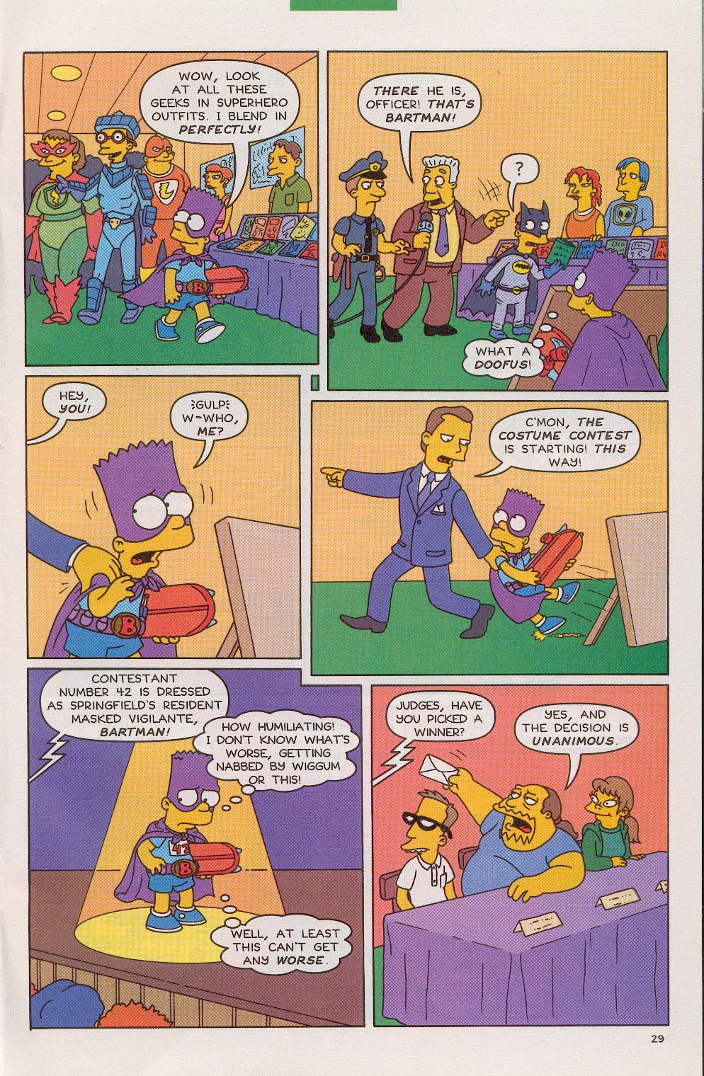 Read online Simpsons Comics Presents Bart Simpson comic -  Issue #2 - 28