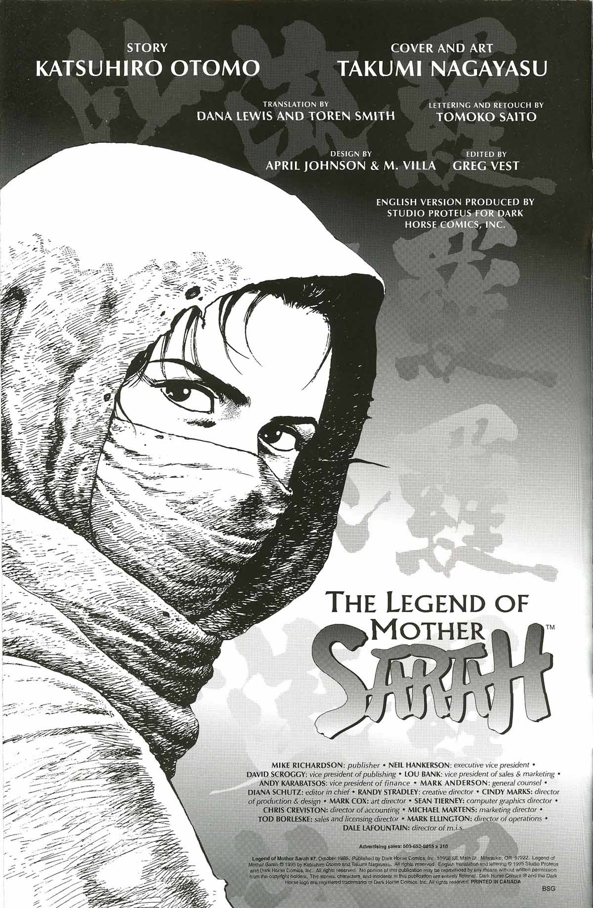 Read online The Legend of Mother Sarah comic -  Issue #7 - 2