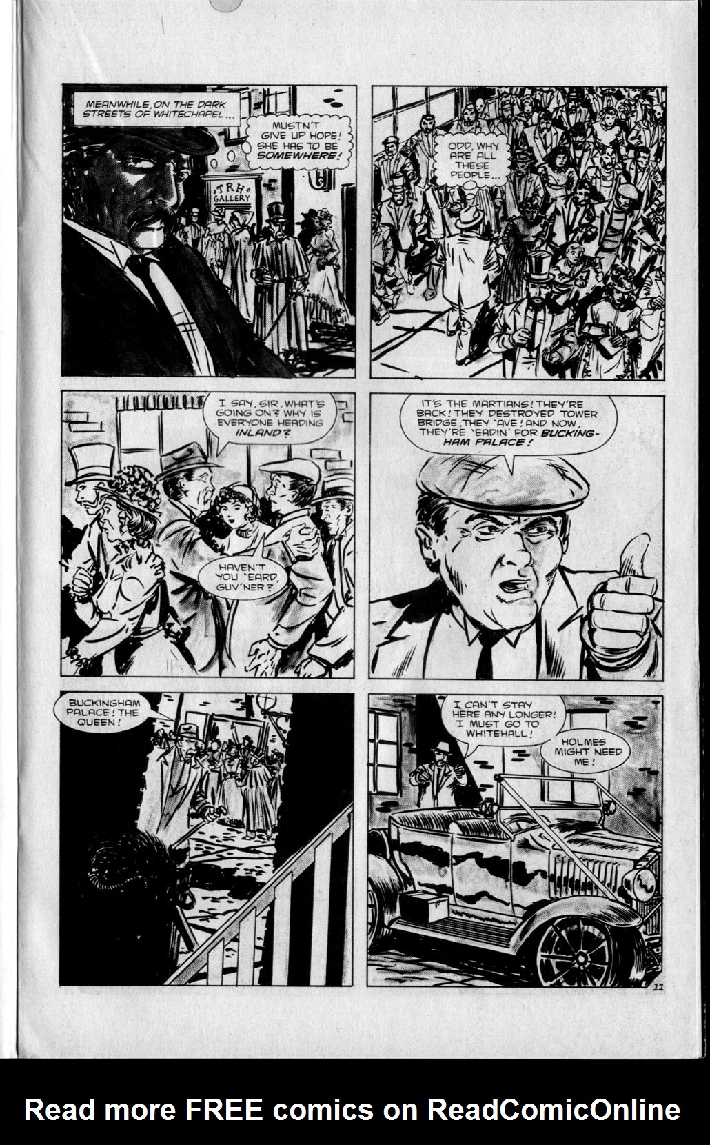 Read online Sherlock Holmes in the Case of the Missing Martian comic -  Issue #4 - 13