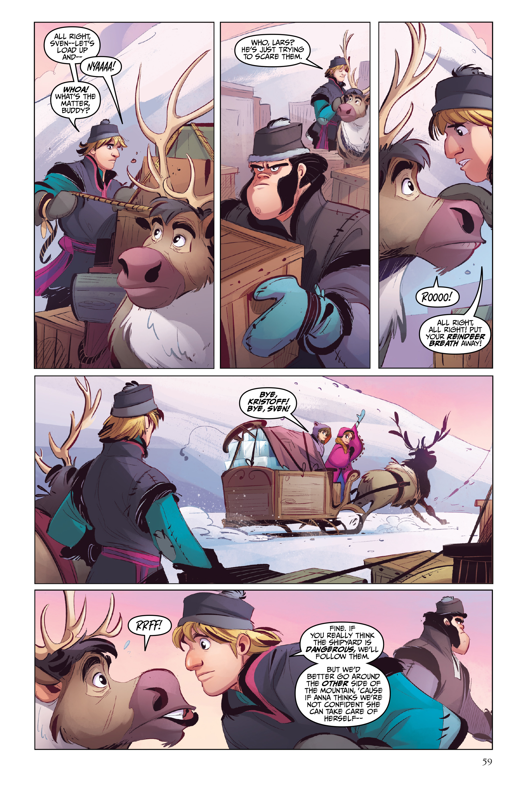 Read online Disney Frozen: Breaking Boundaries comic -  Issue # _TPB - 59