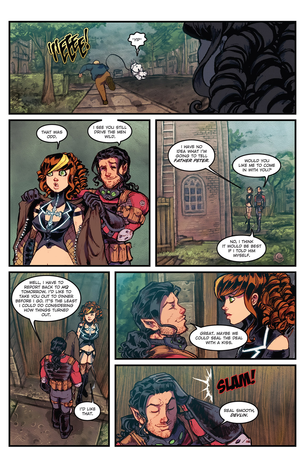 Read online Avengelyne (2011) comic -  Issue #6 - 4