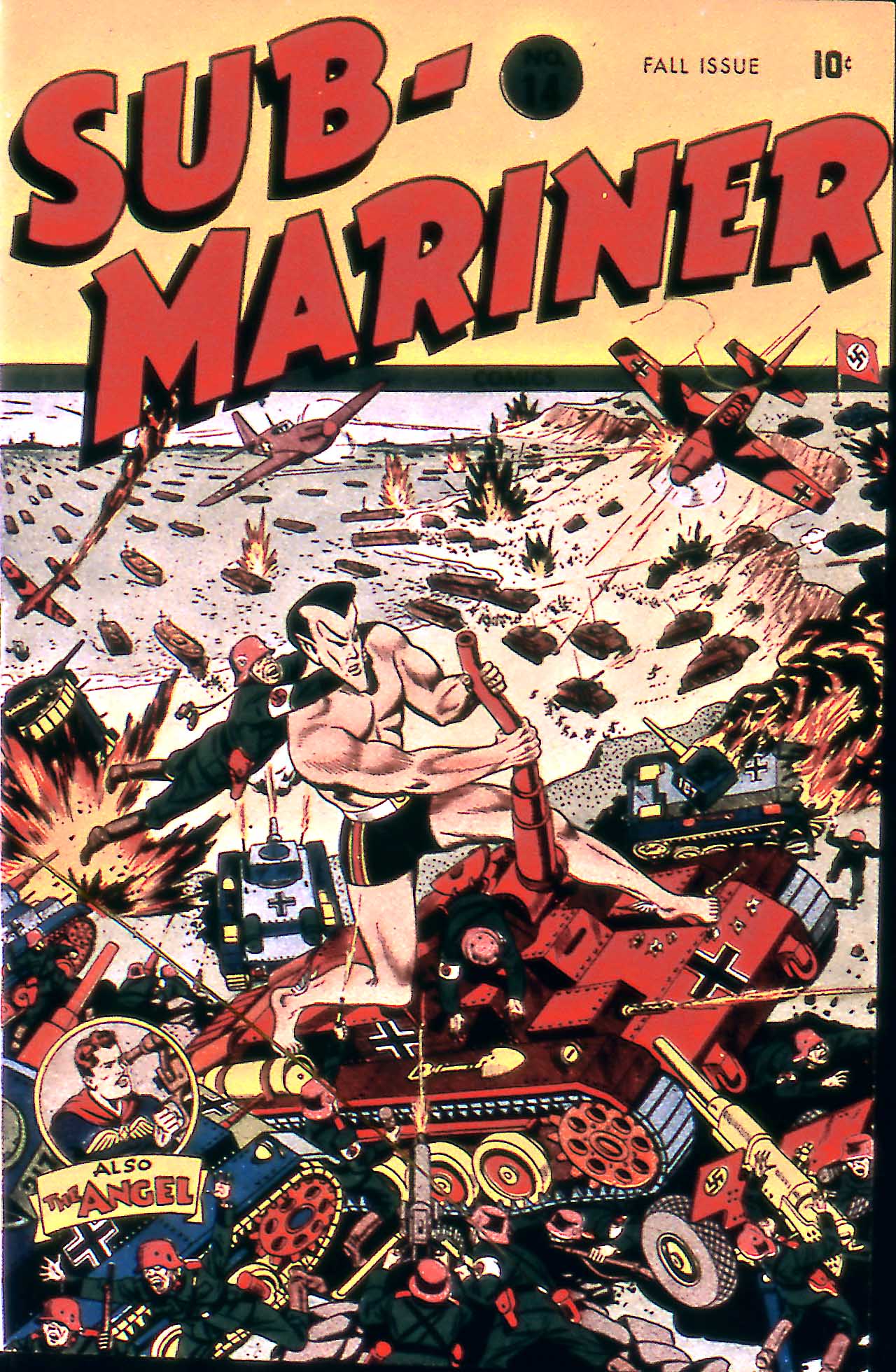 Read online Sub-Mariner Comics comic -  Issue #14 - 1