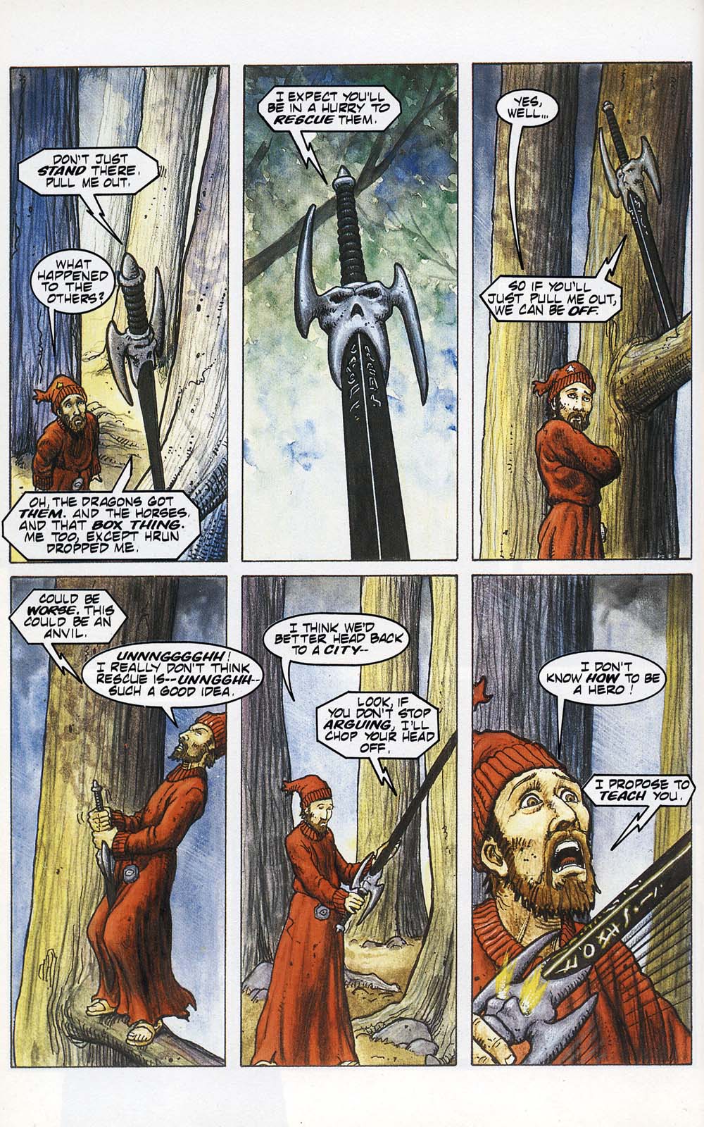 Read online Terry Pratchett's The Colour Of Magic comic -  Issue # TPB - 75