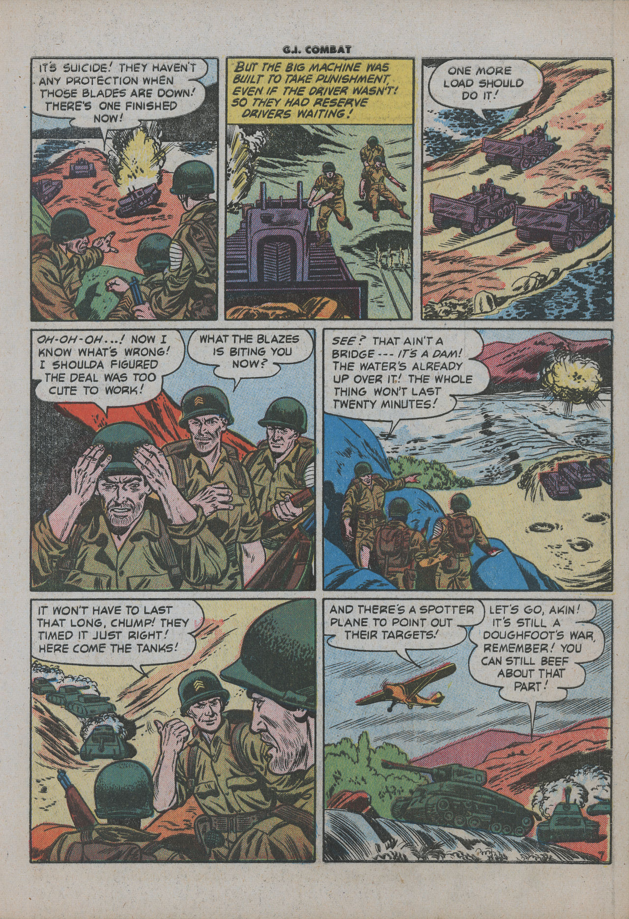 Read online G.I. Combat (1952) comic -  Issue #33 - 10