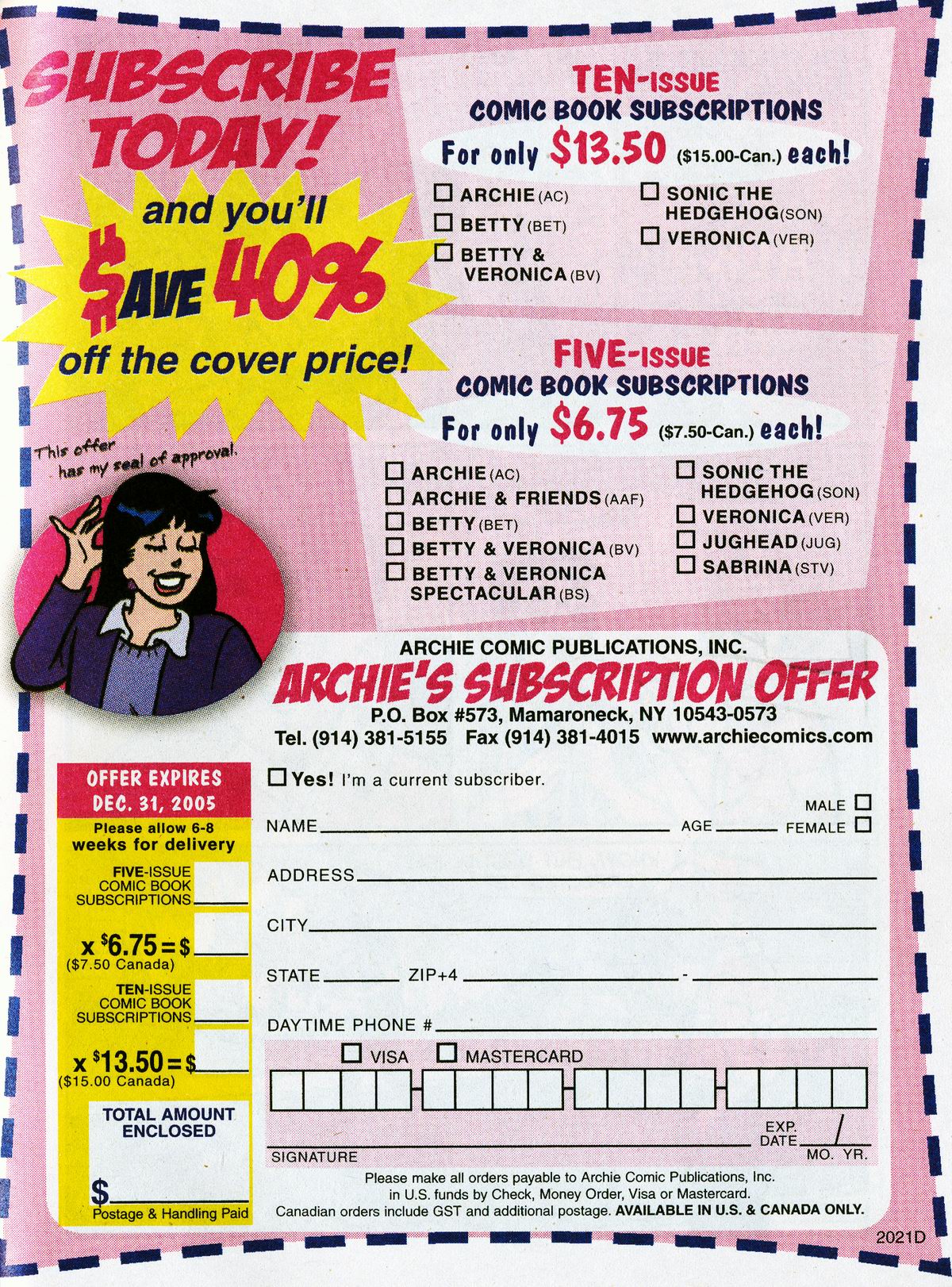 Read online Archie's Pals 'n' Gals Double Digest Magazine comic -  Issue #95 - 63