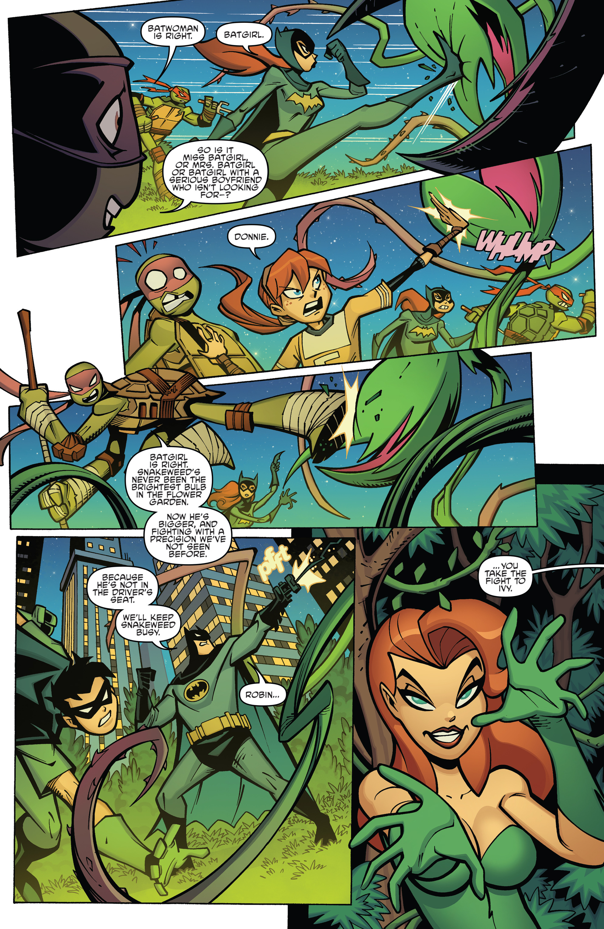 Read online Batman/Teenage Mutant Ninja Turtles Adventure comic -  Issue #3 - 10