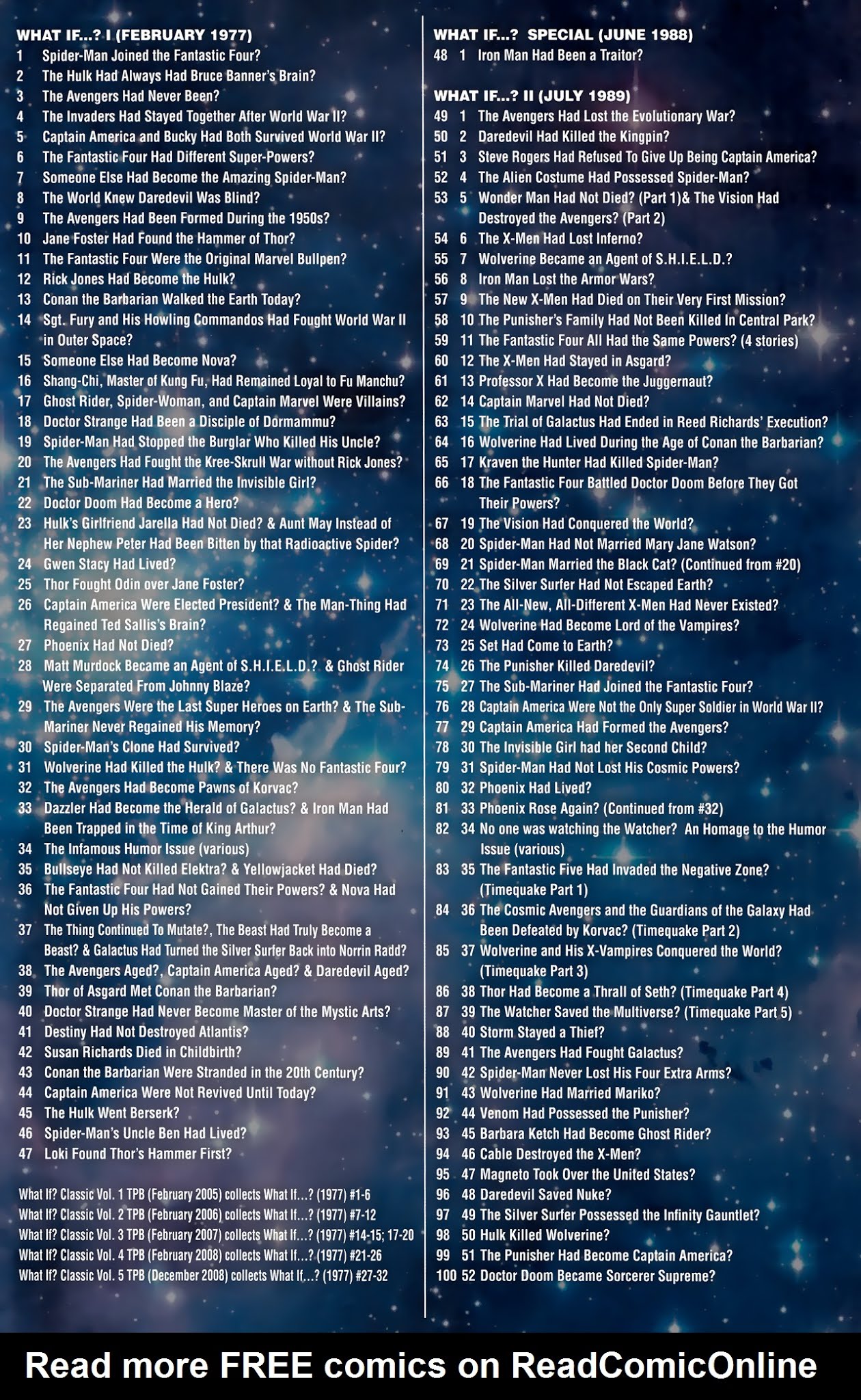 Read online What If? 200 comic -  Issue # Full - 53
