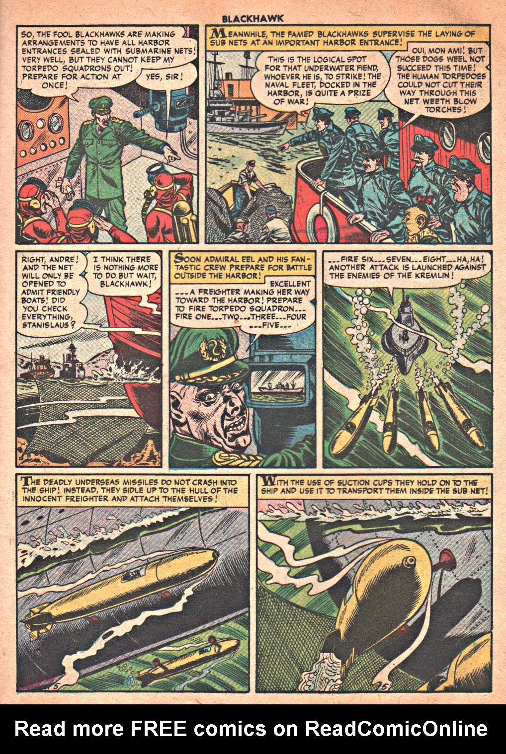 Read online Blackhawk (1957) comic -  Issue #86 - 7