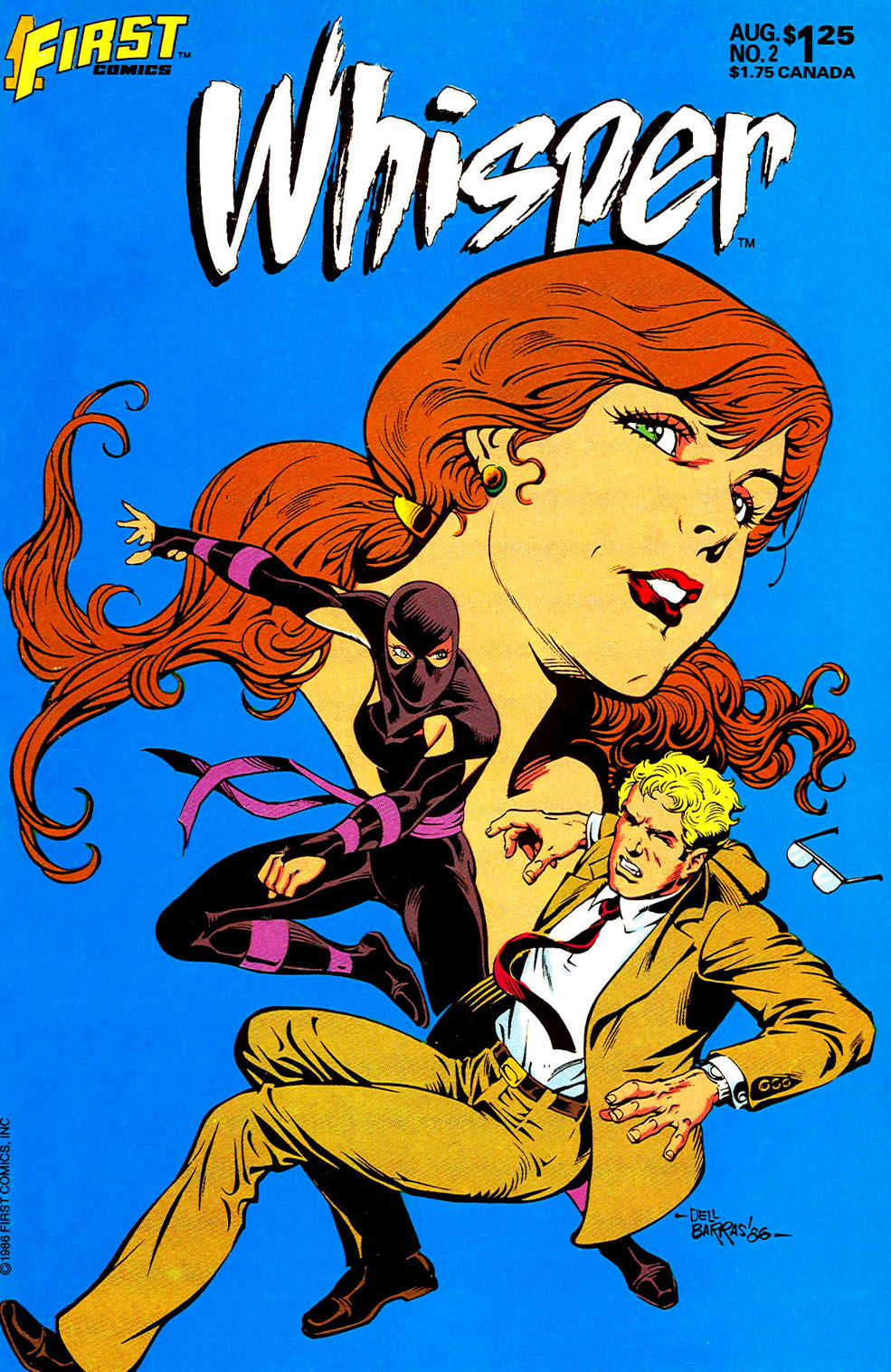 Read online Whisper (1986) comic -  Issue #2 - 1