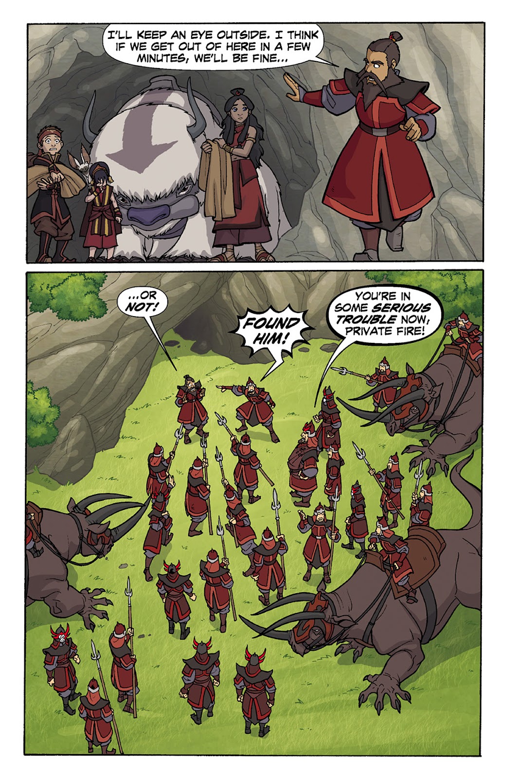 Nickelodeon Avatar: The Last Airbender - The Lost Adventures issue Full - Page 133